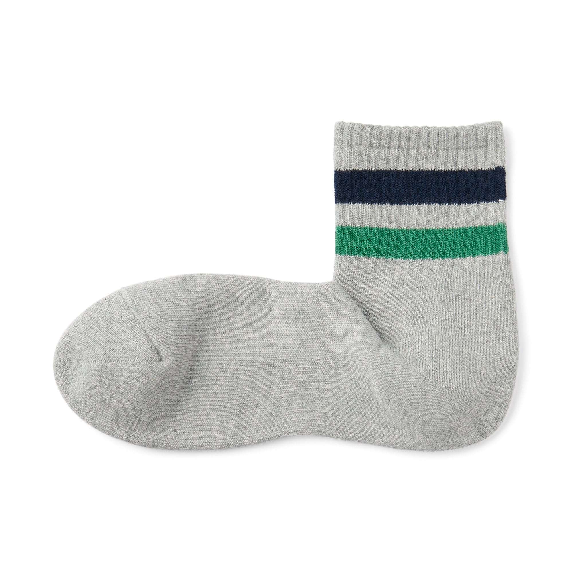 Right Angle Pile Short Socks