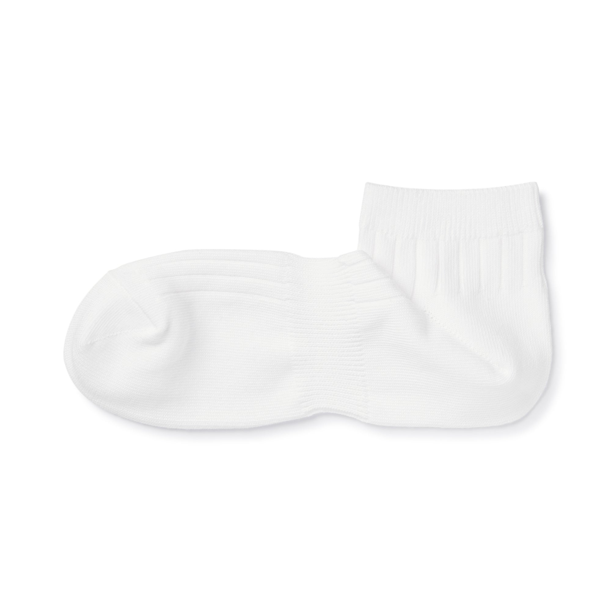 Right Angle Pile Short Socks
