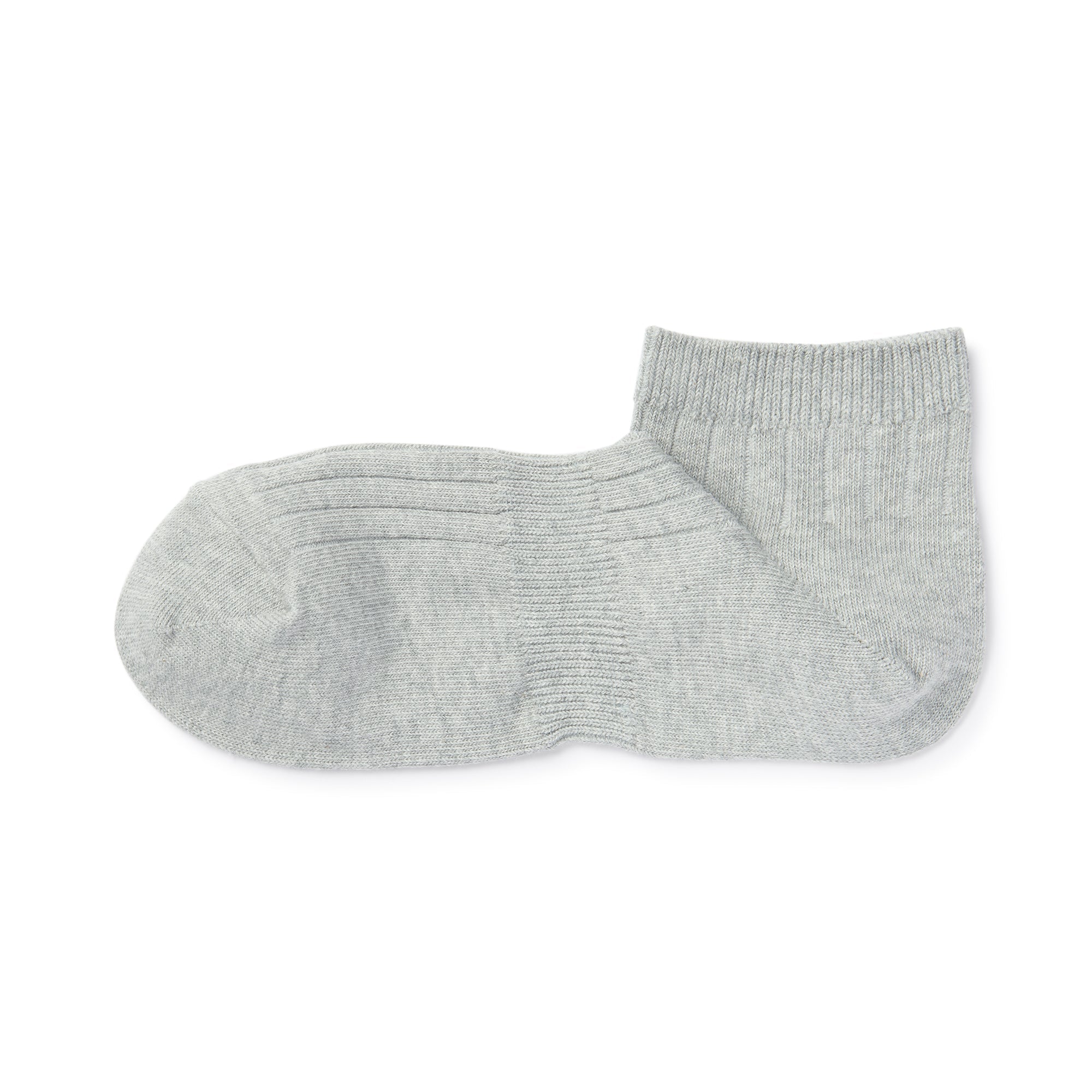 Right Angle Pile Short Socks