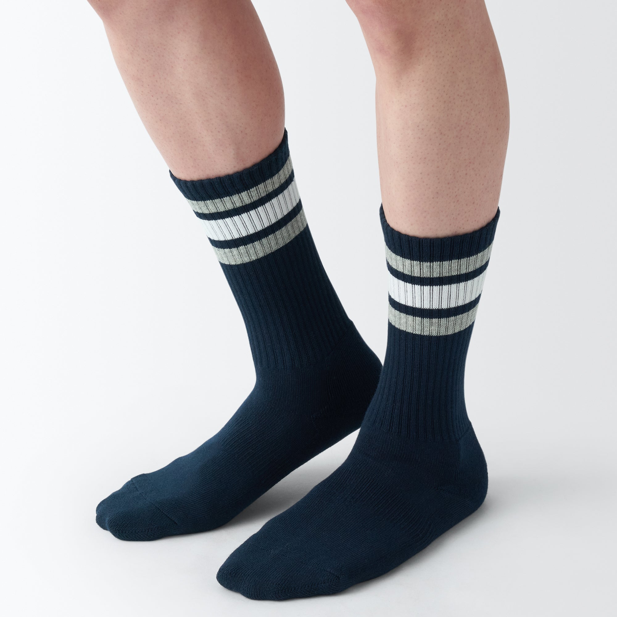 Right Angle Pile Socks