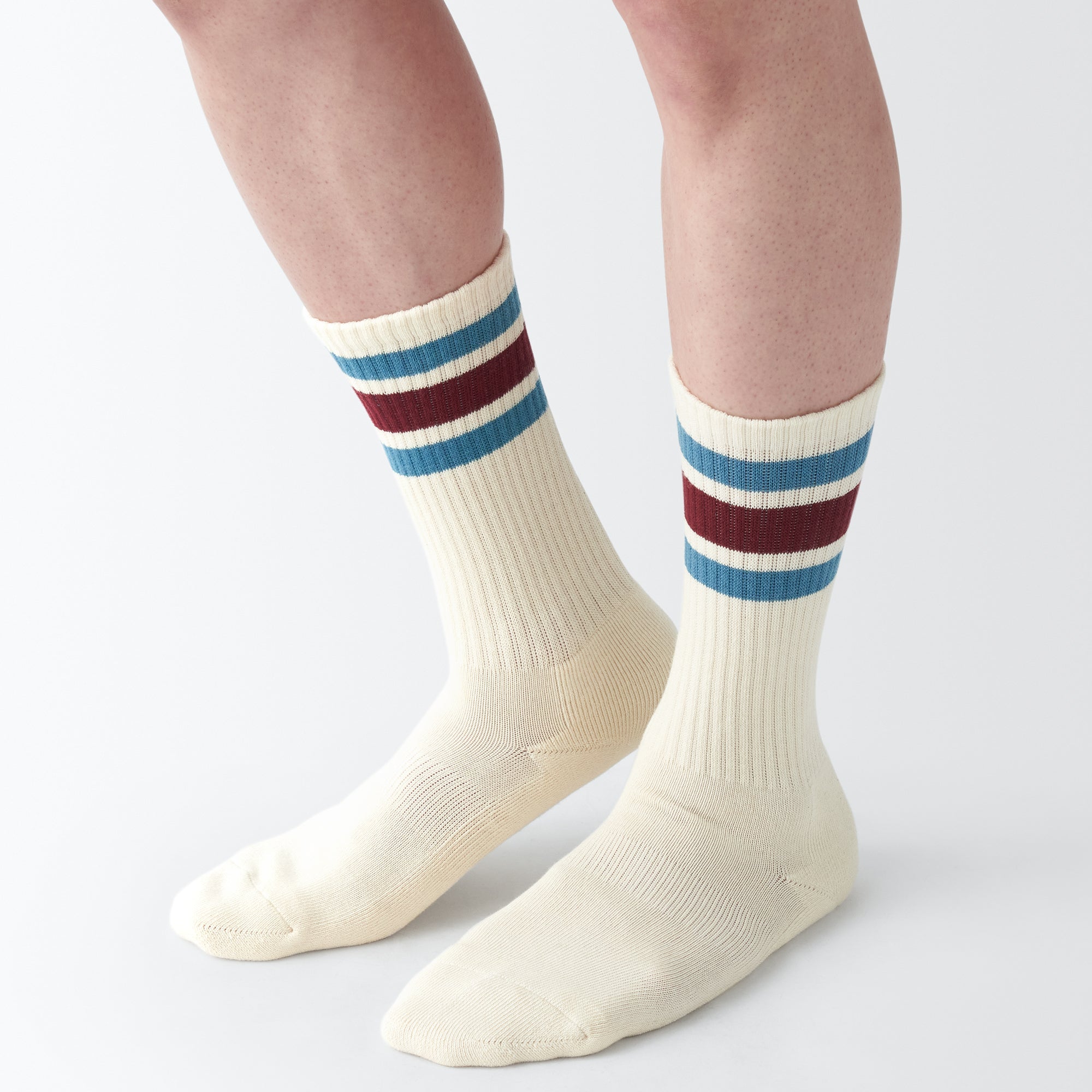 Right Angle Pile Socks