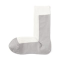Lustrous Cotton Yarn Patterned Socks