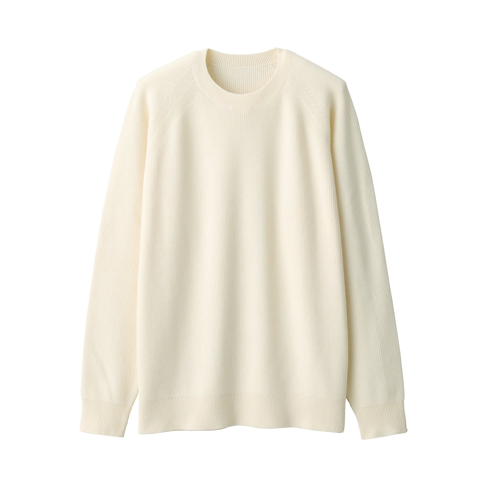 Men's Washable Ribbed Crewneck Sweater