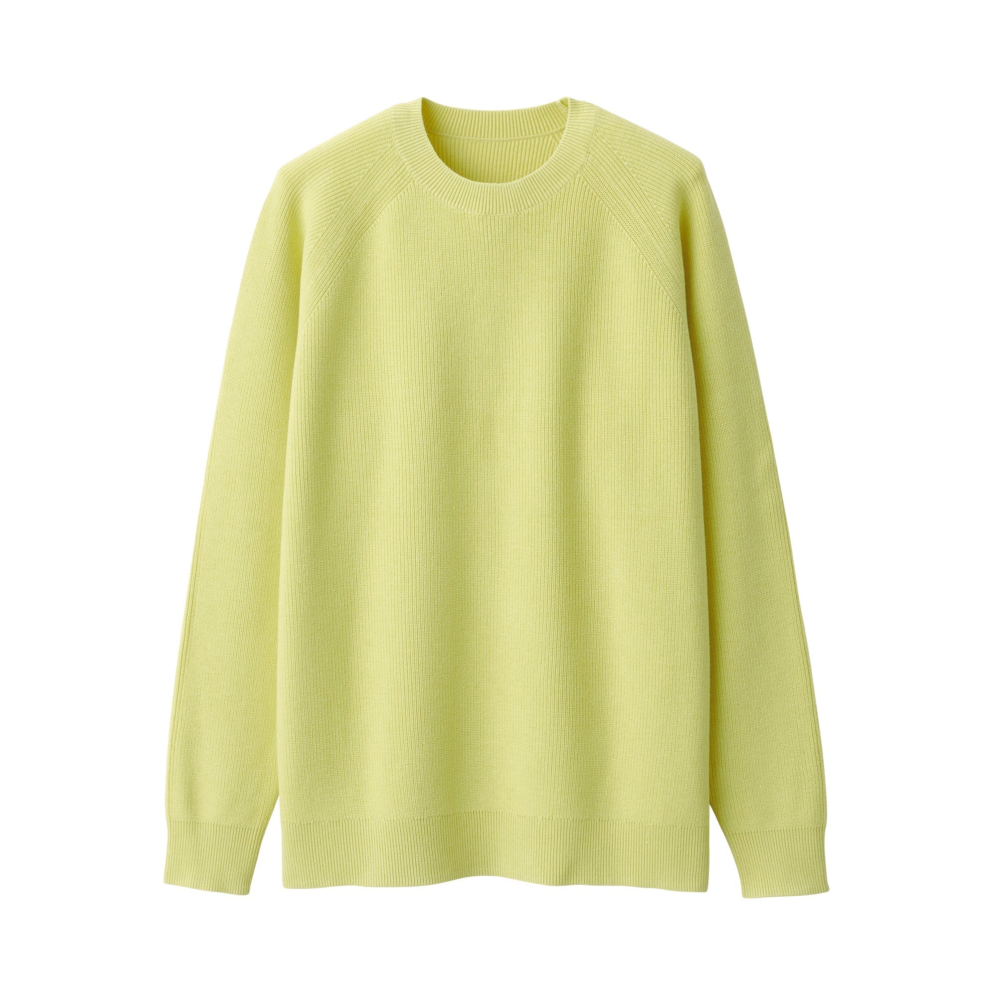 Men's Washable Ribbed Crewneck Sweater