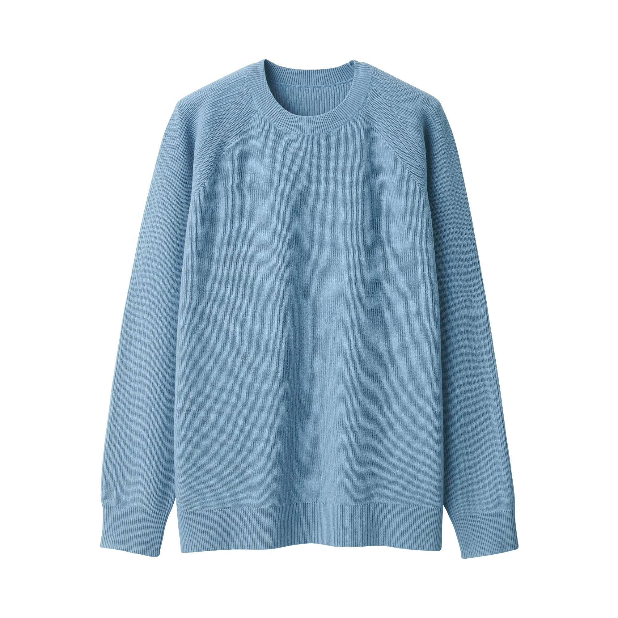 Men's Washable Ribbed Crewneck Sweater