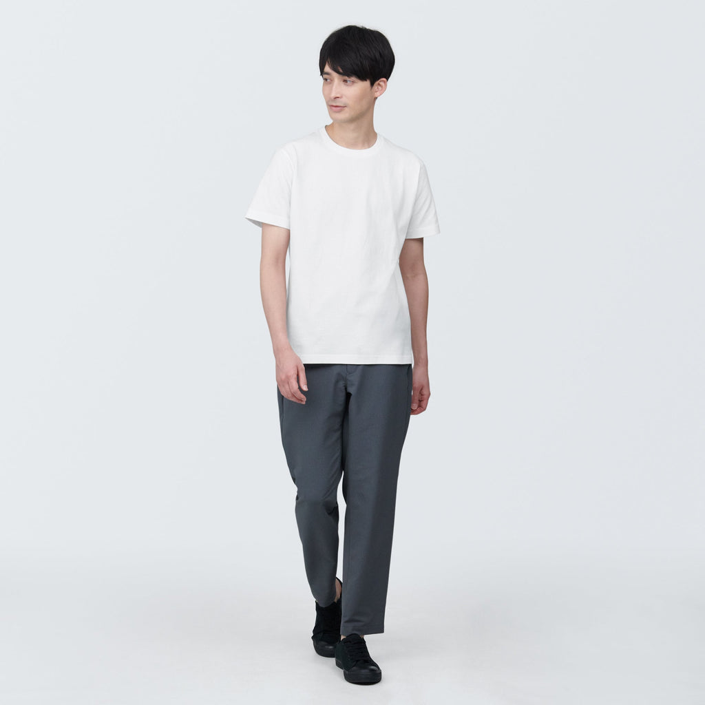 Men's Washed Jersey Crewneck Short Sleeve T-Shirt