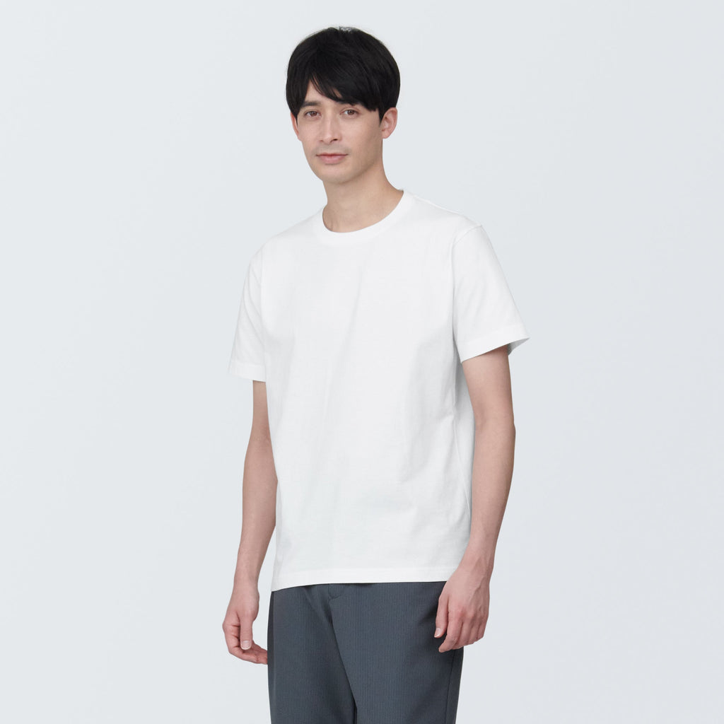 Men's Washed Jersey Crewneck Short Sleeve T-Shirt