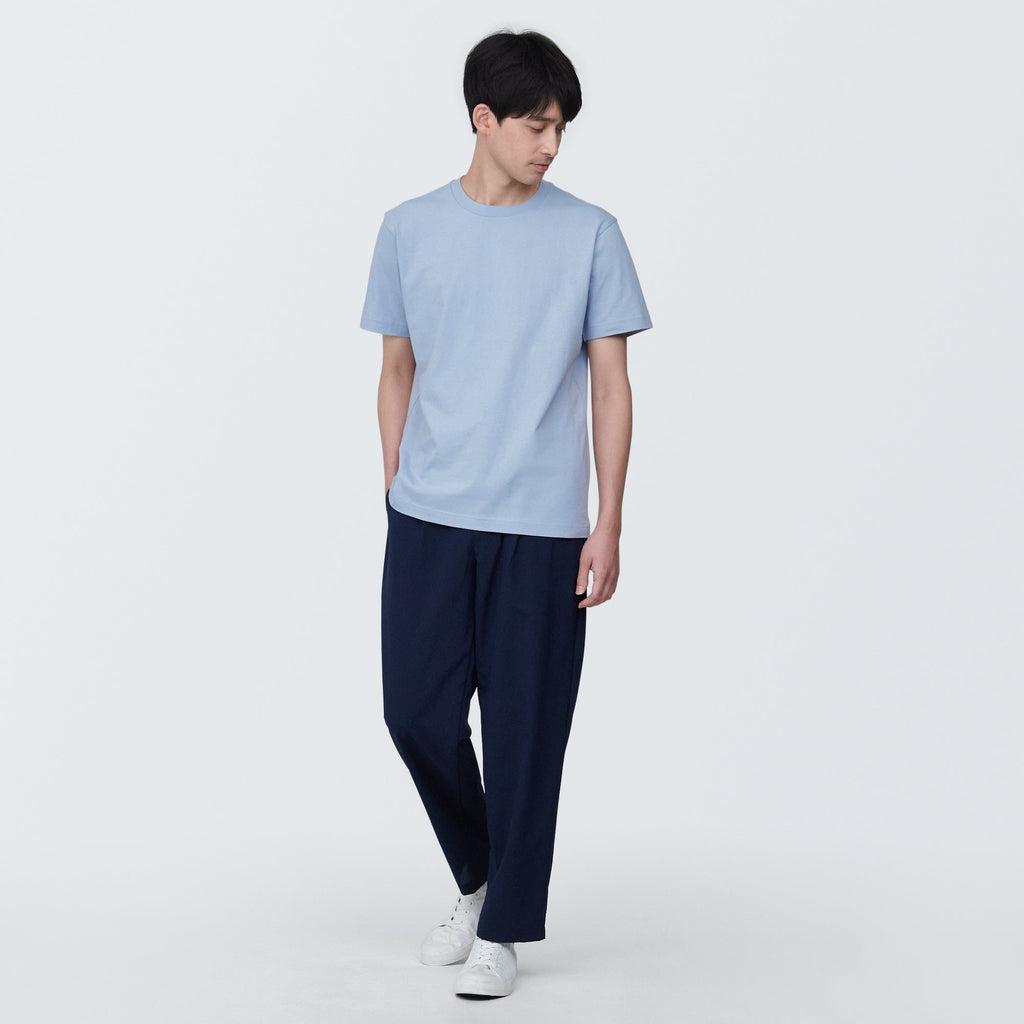Men's Washed Jersey Crewneck Short Sleeve T-Shirt