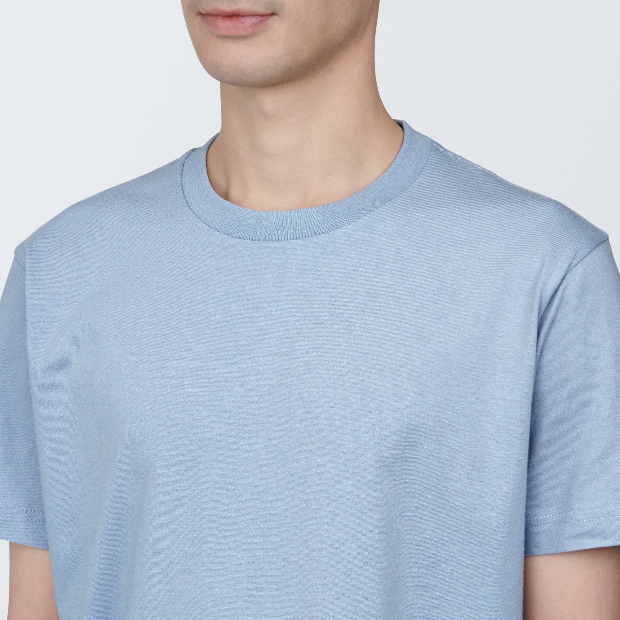Men's Washed Jersey Crewneck Short Sleeve T-Shirt
