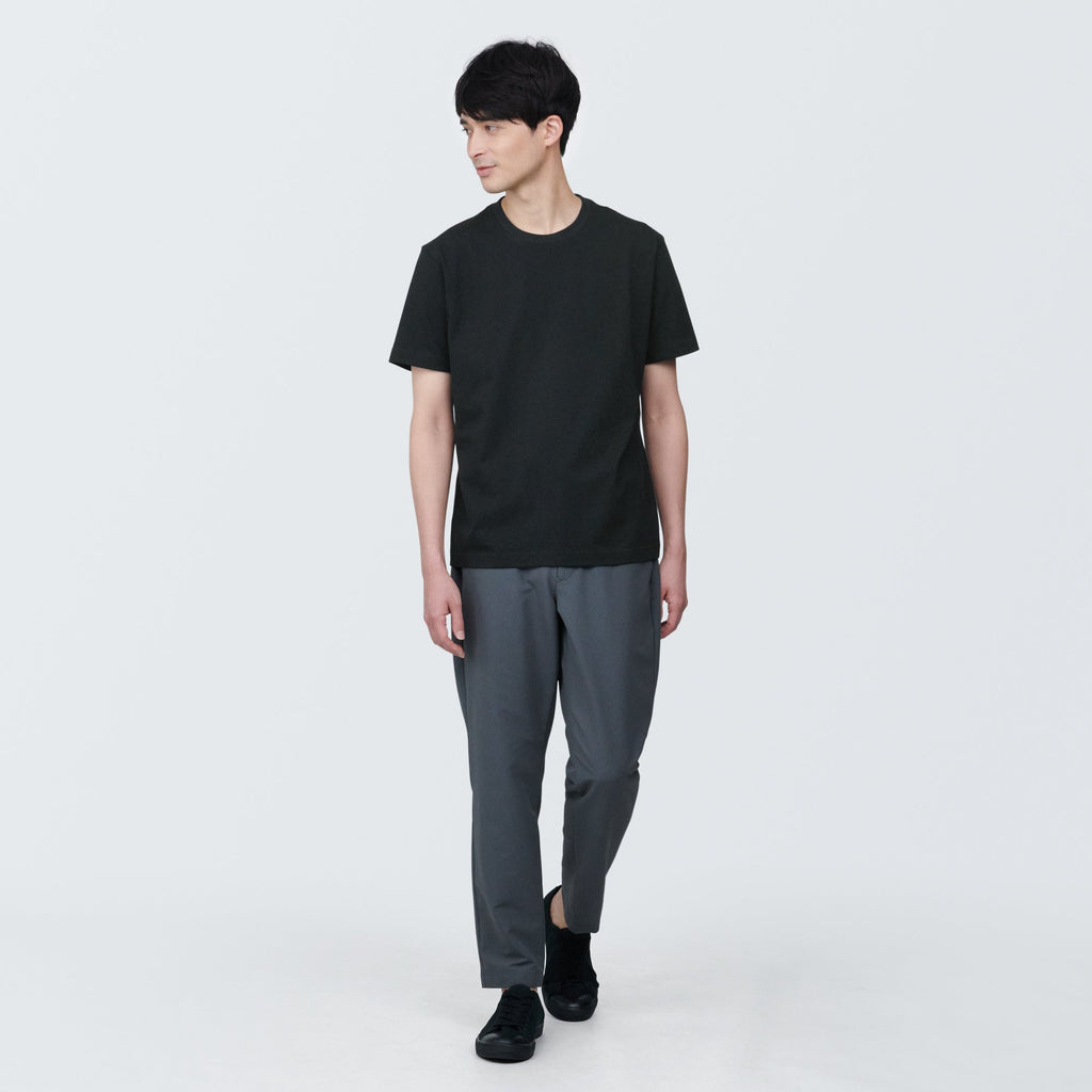 Men's Washed Jersey Crewneck Short Sleeve T-Shirt