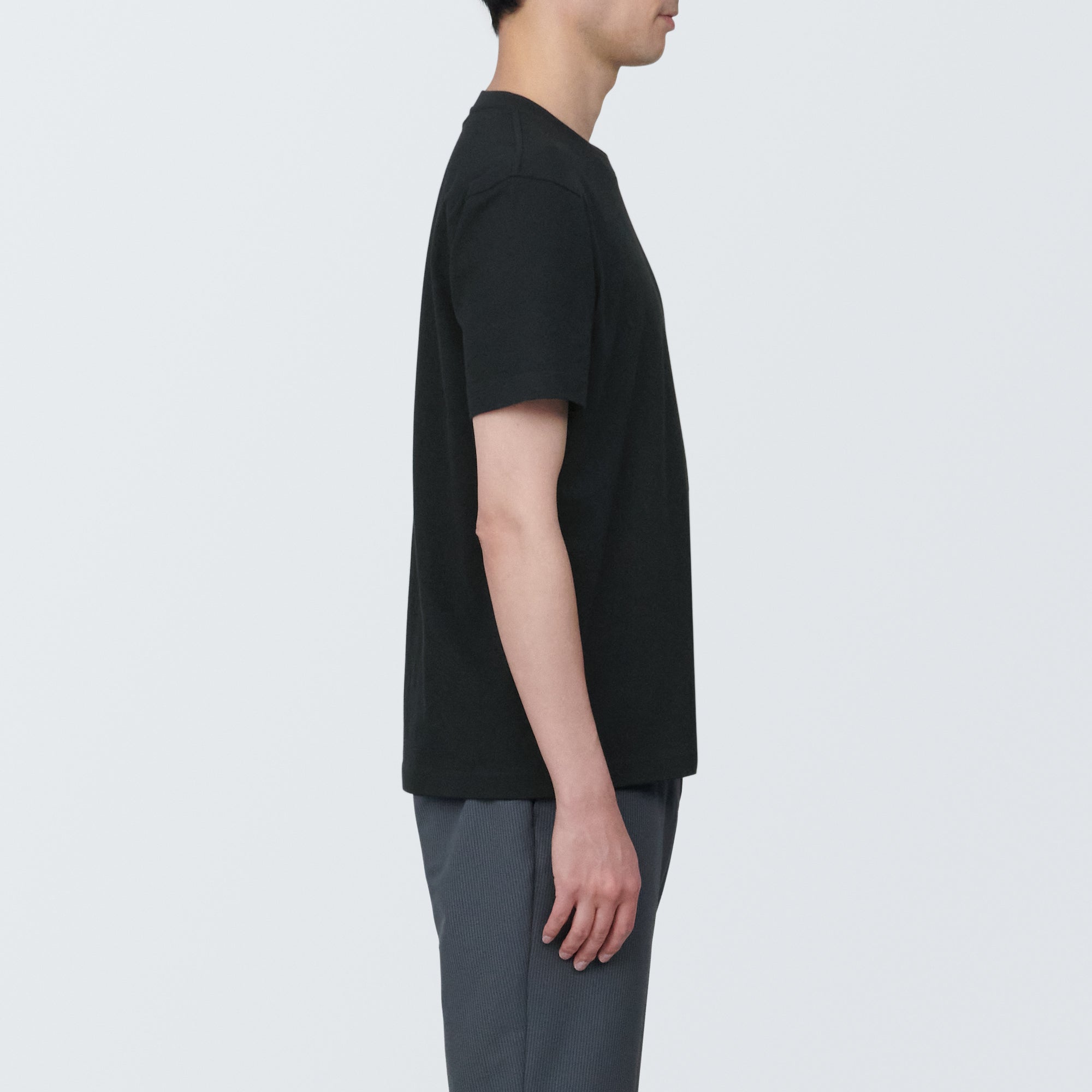 Men's Washed Jersey Crewneck Short Sleeve T-Shirt