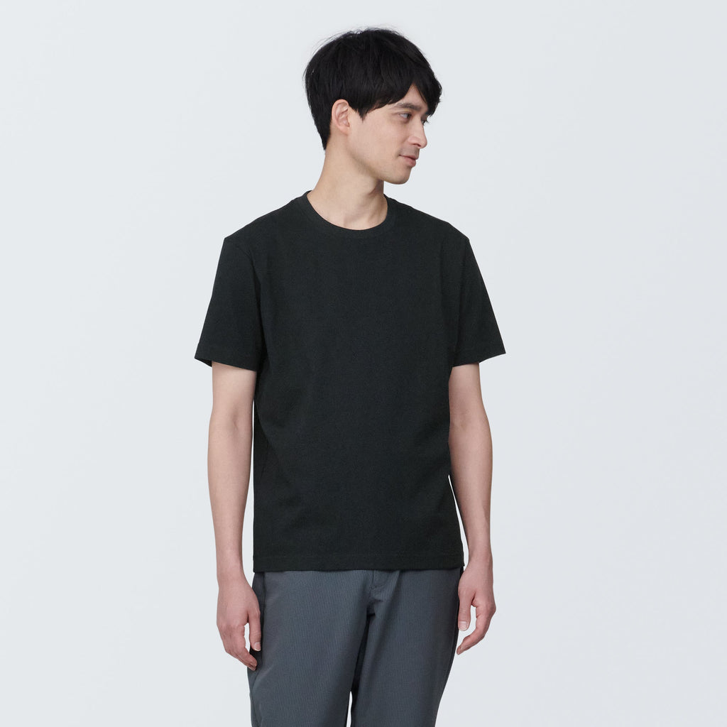 Men's Washed Jersey Crewneck Short Sleeve T-Shirt