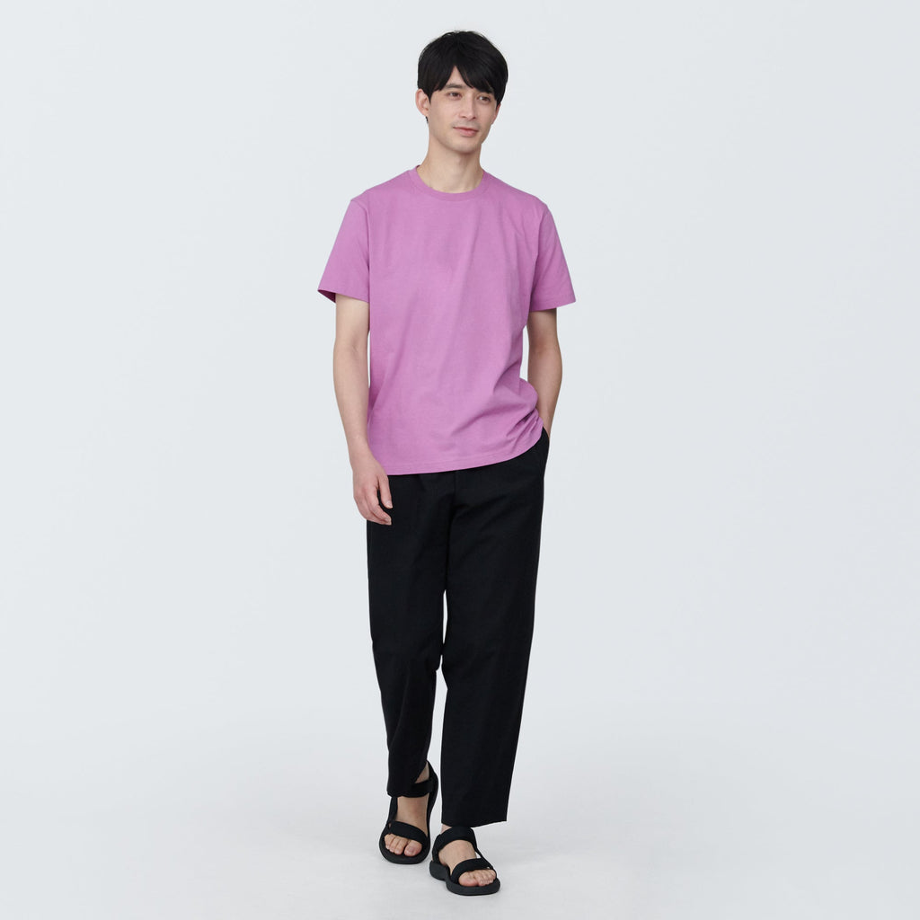 Men's Washed Jersey Crewneck Short Sleeve T-Shirt