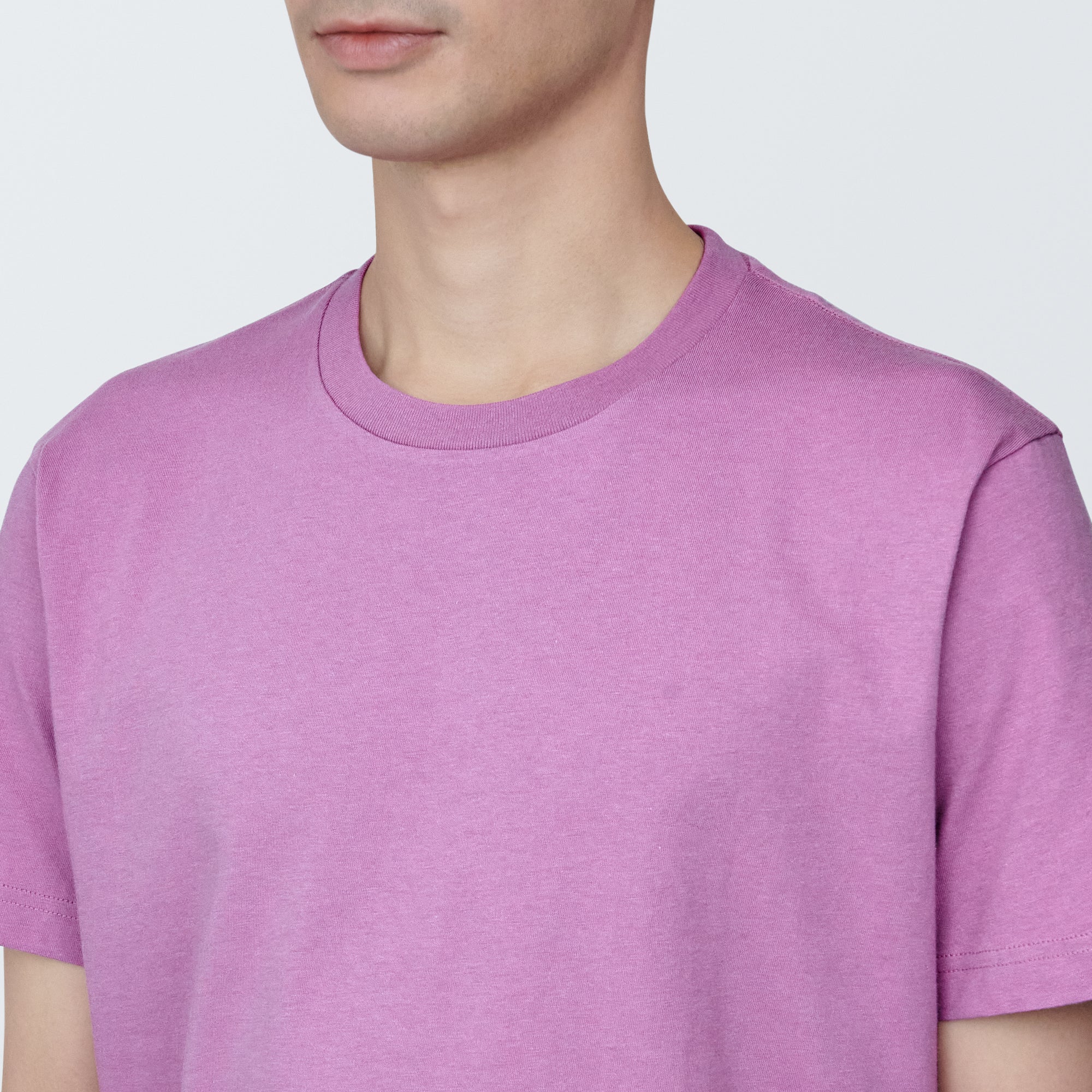 Men's Washed Jersey Crewneck Short Sleeve T-Shirt