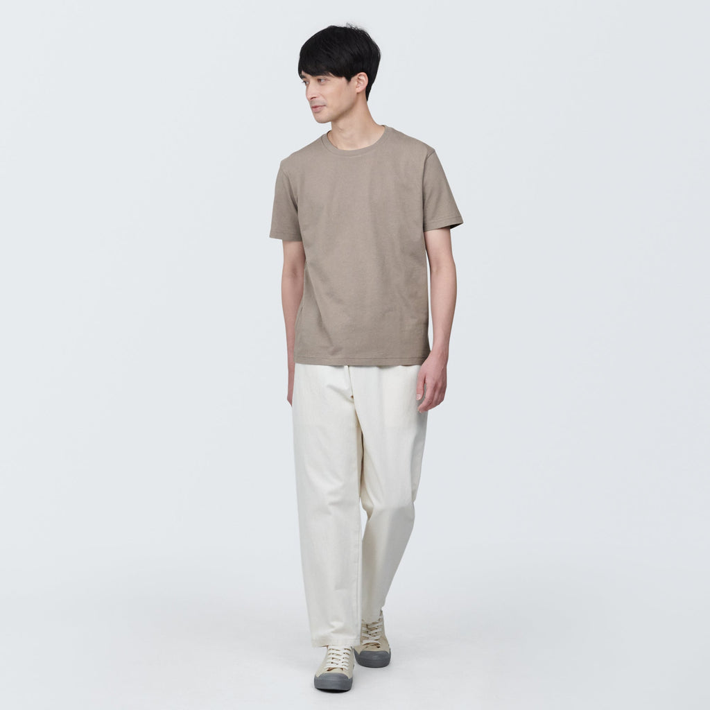 Men's Washed Jersey Crewneck Short Sleeve T-Shirt