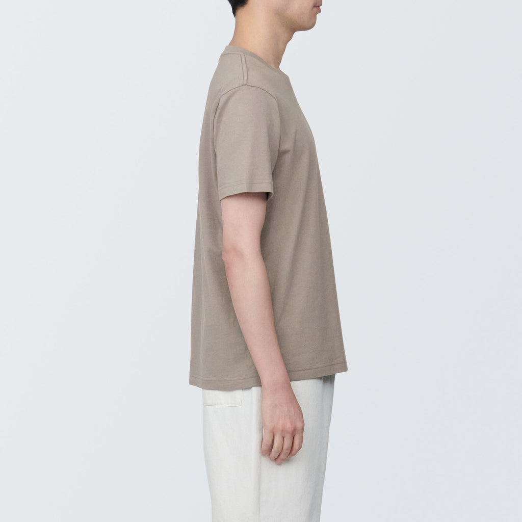 Men's Washed Jersey Crewneck Short Sleeve T-Shirt