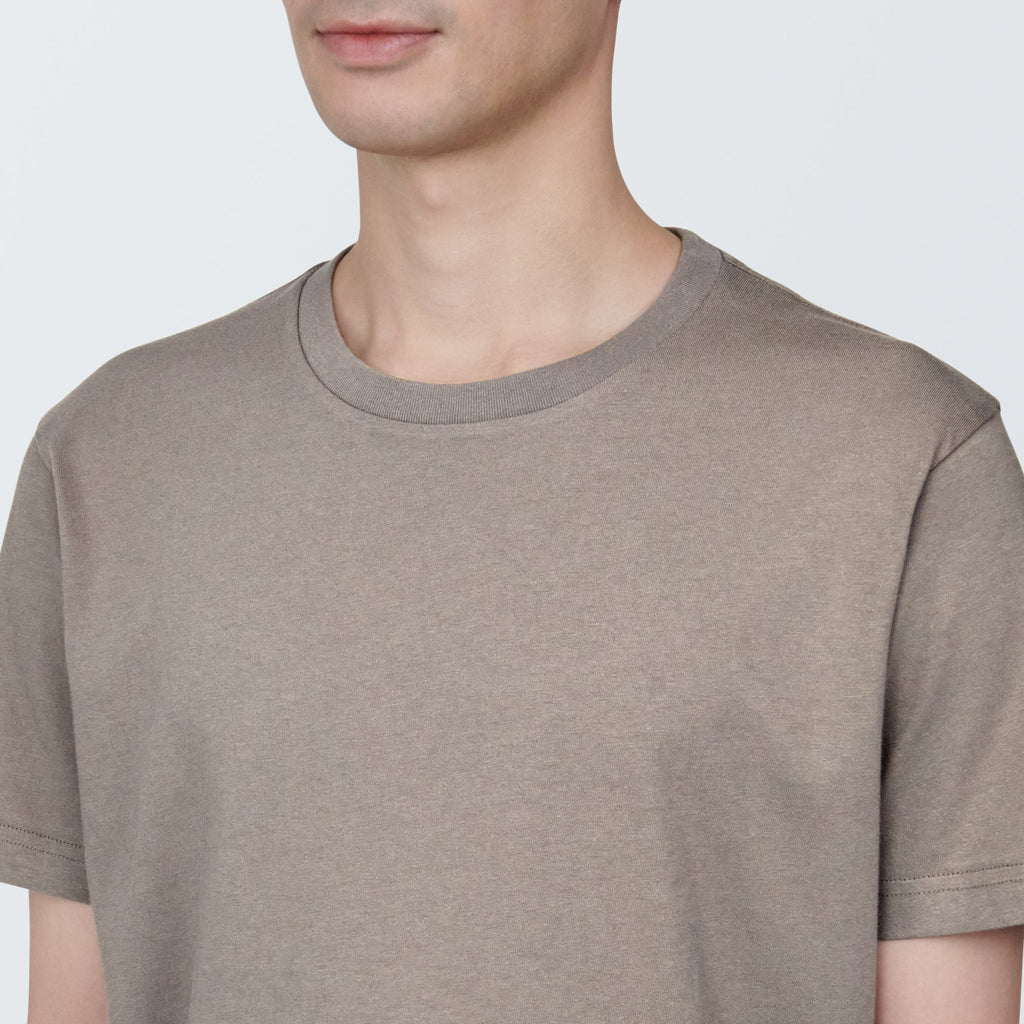Men's Washed Jersey Crewneck Short Sleeve T-Shirt