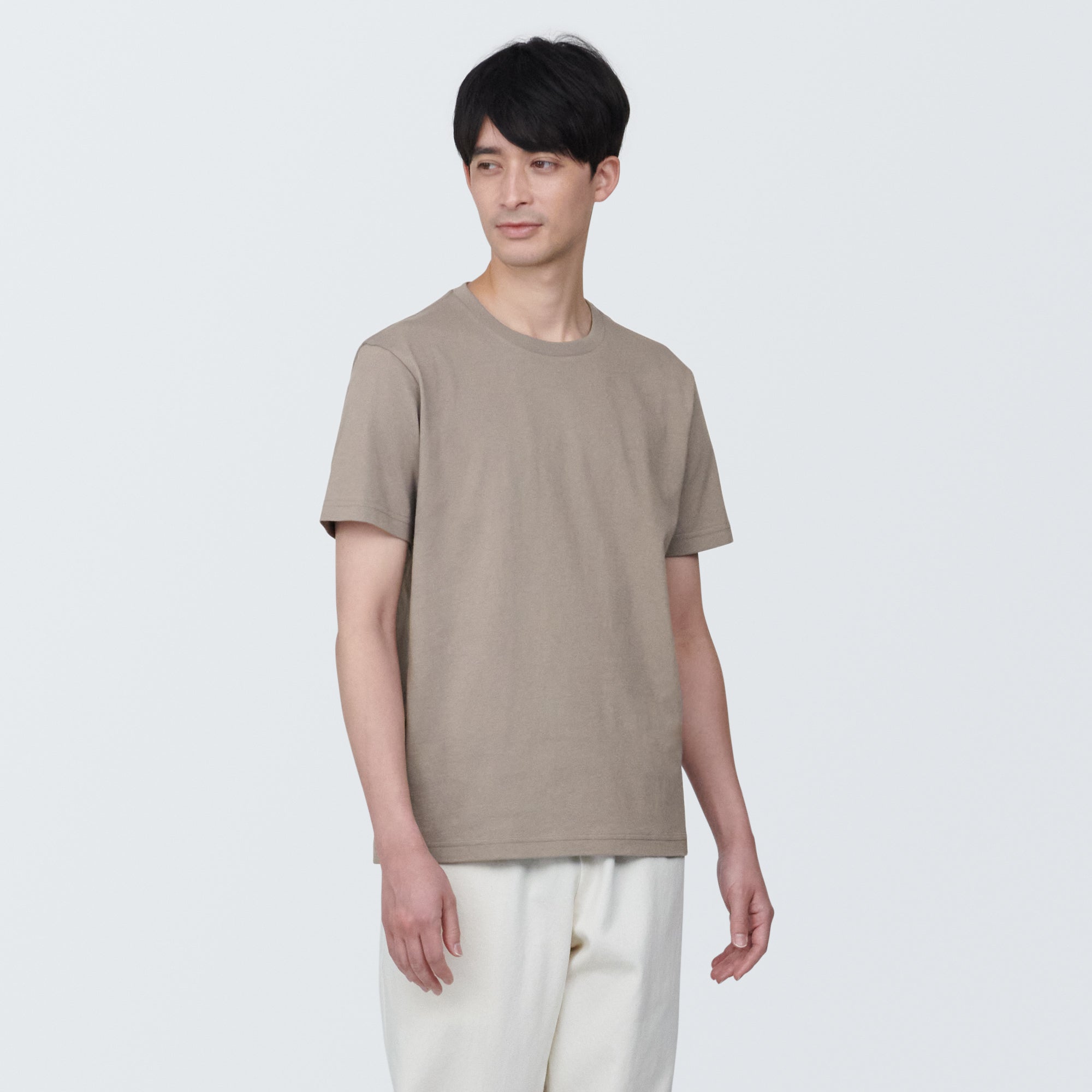 Men's Washed Jersey Crewneck Short Sleeve T-Shirt