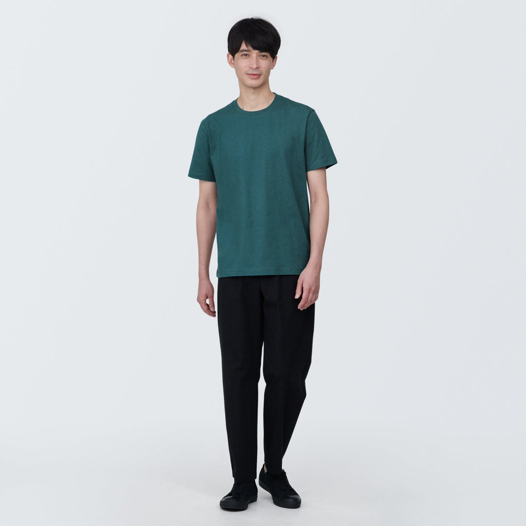 Men's Washed Jersey Crewneck Short Sleeve T-Shirt