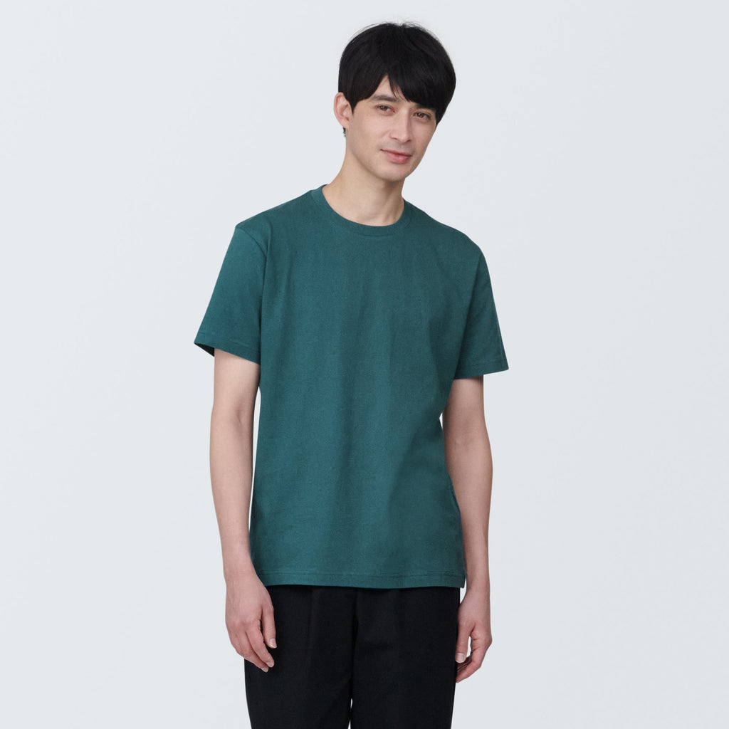 Men's Washed Jersey Crewneck Short Sleeve T-Shirt