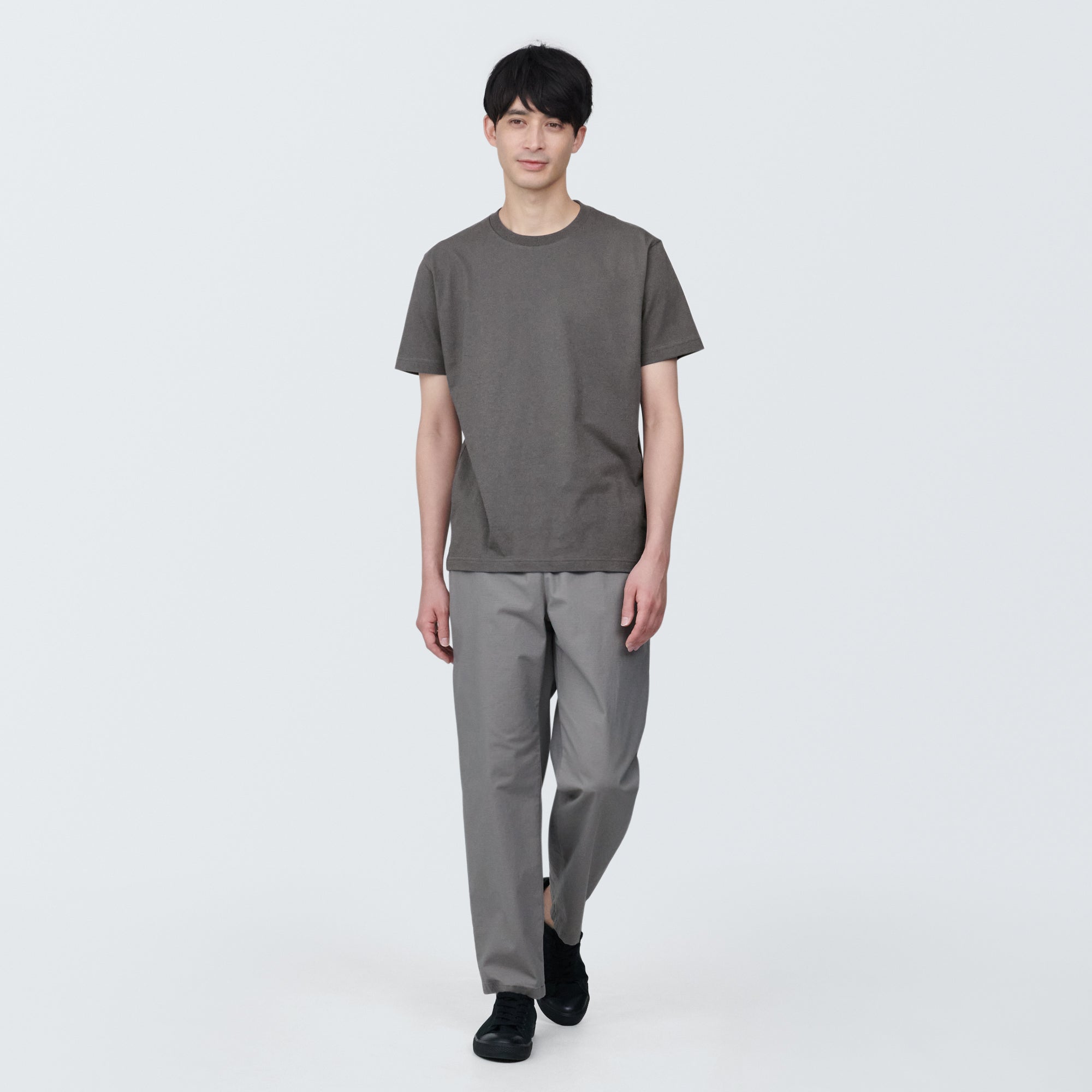 Men's Washed Jersey Crewneck Short Sleeve T-Shirt