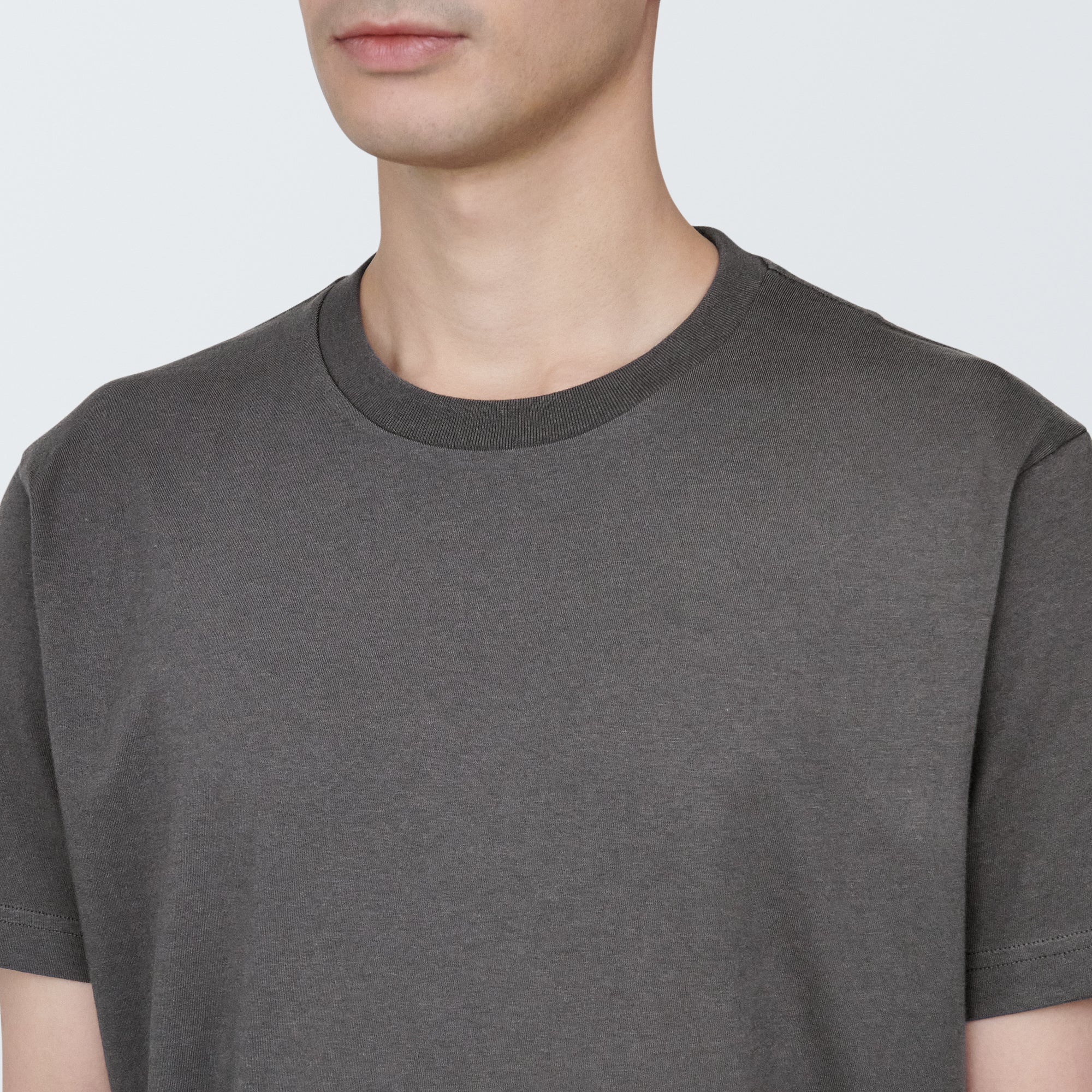 Men's Washed Jersey Crewneck Short Sleeve T-Shirt