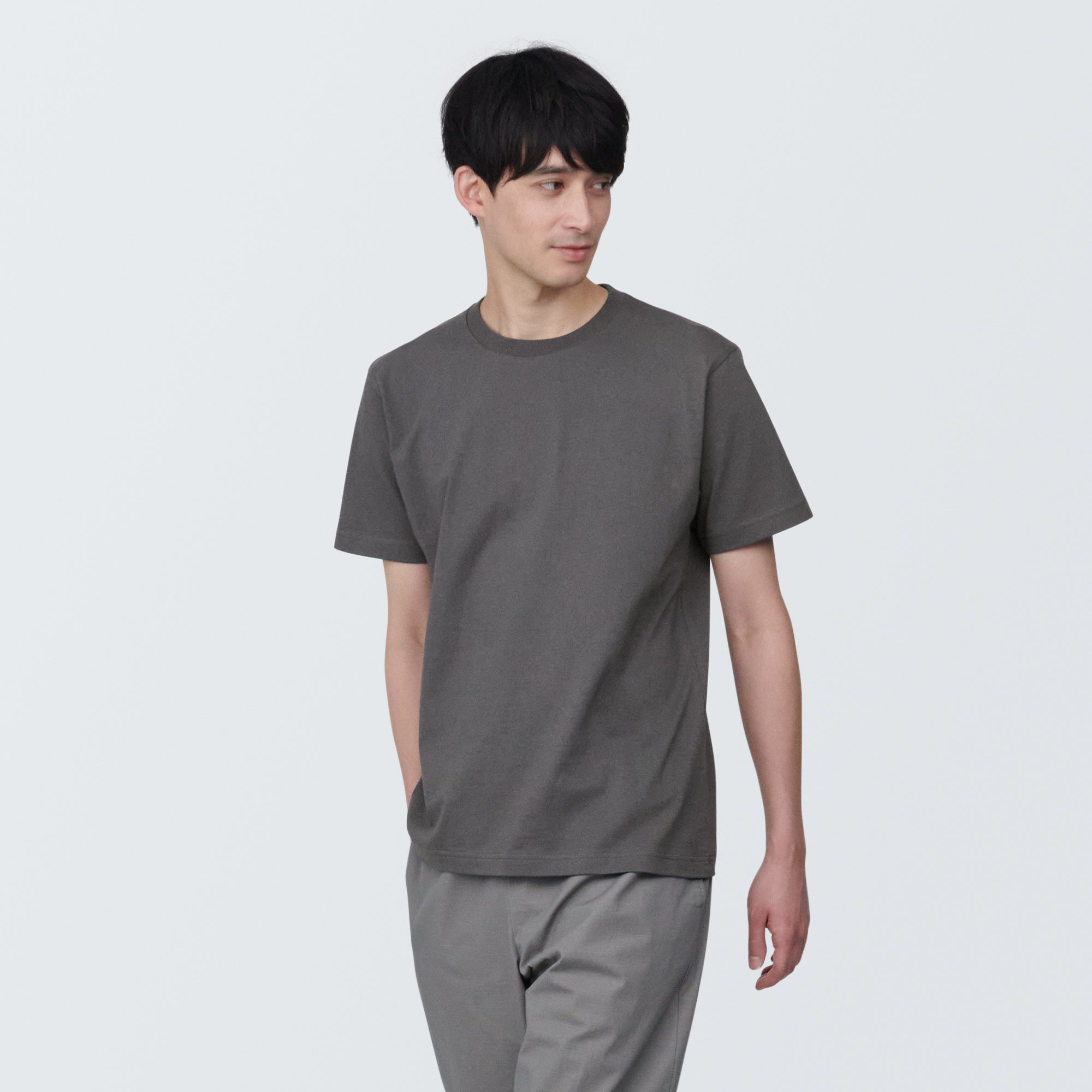 Men's Washed Jersey Crewneck Short Sleeve T-Shirt