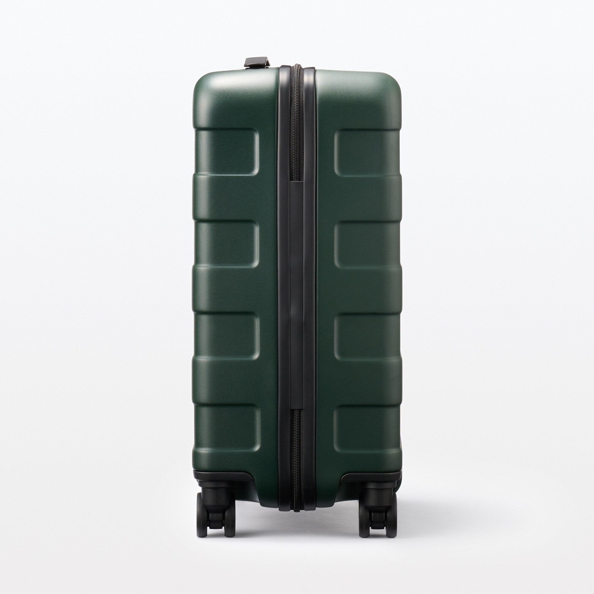 Adjustable Handle Hard Shell Suitcase 36L - Khaki Green | Carry-On