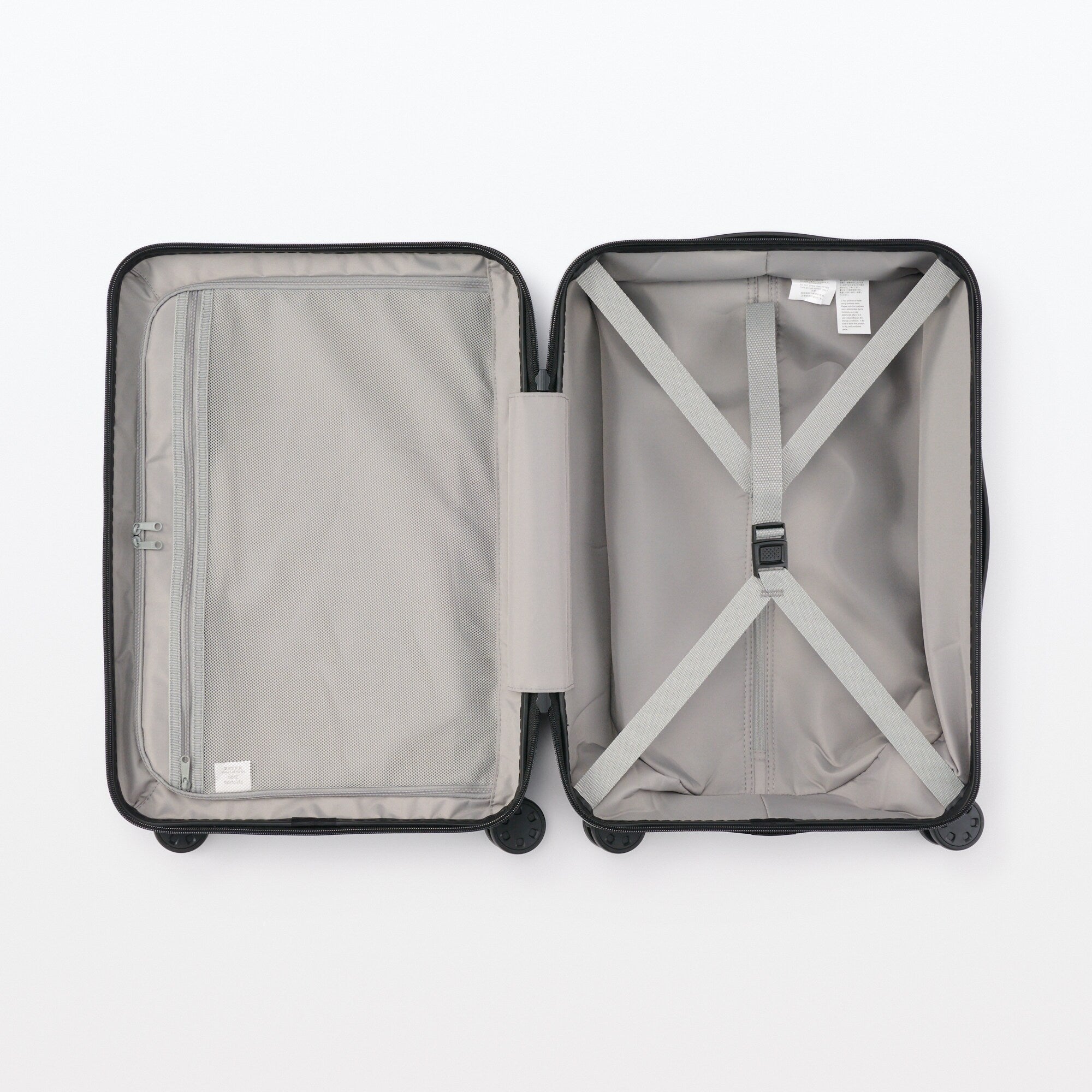 Adjustable Handle Hard Shell Suitcase 36L - Khaki Green | Carry-On