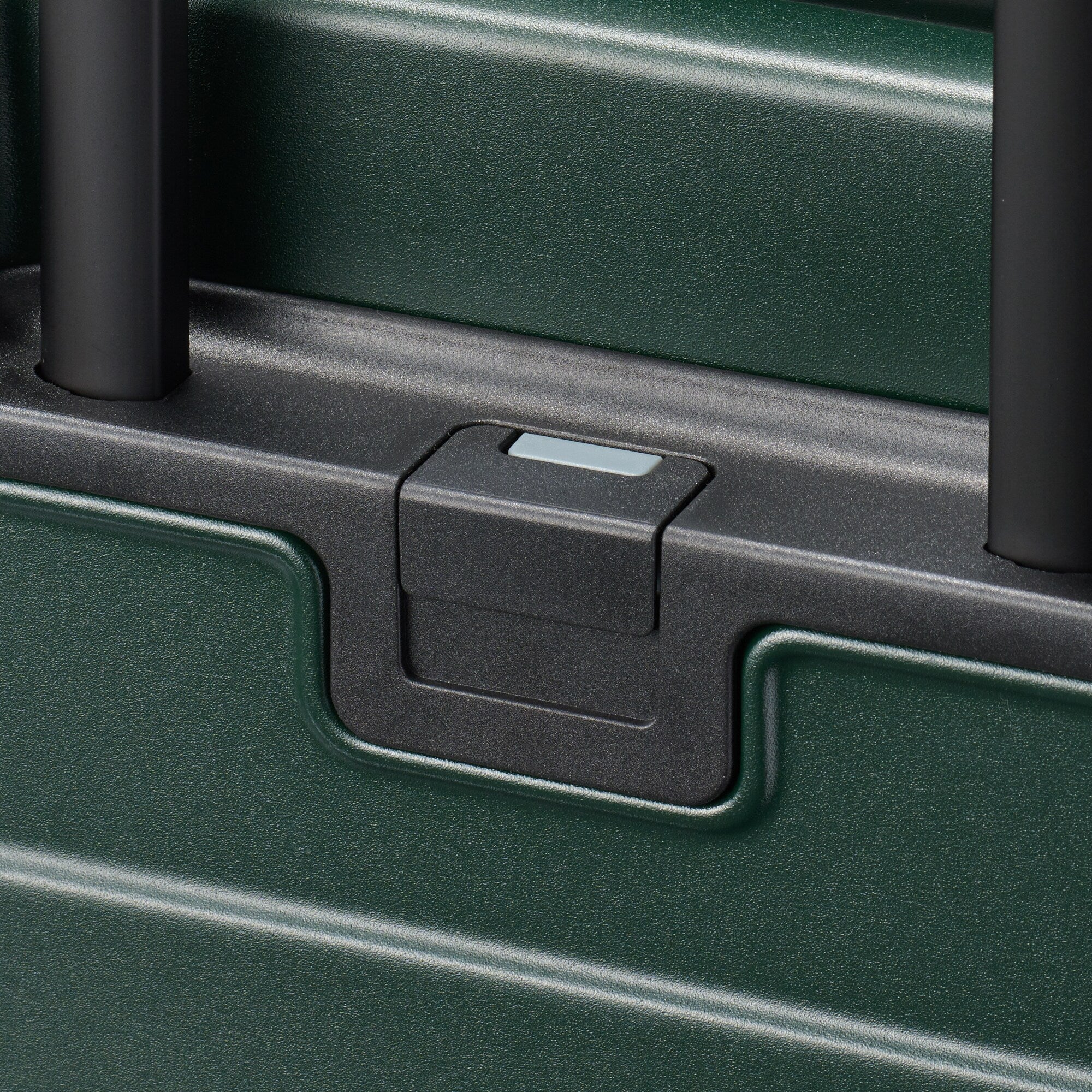 Adjustable Handle Hard Shell Suitcase 36L - Khaki Green | Carry-On