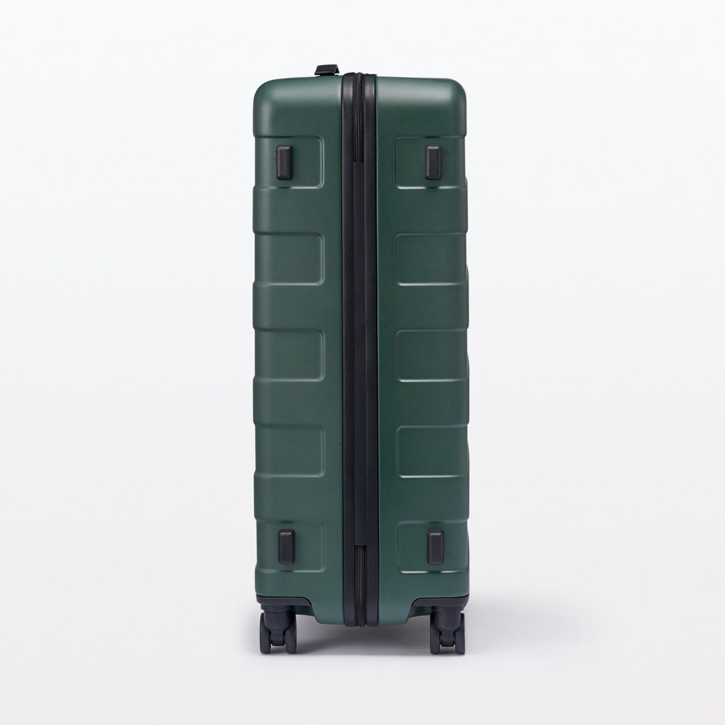 Adjustable Handle Hard Shell Suitcase 75L - Khaki Green | Check-In