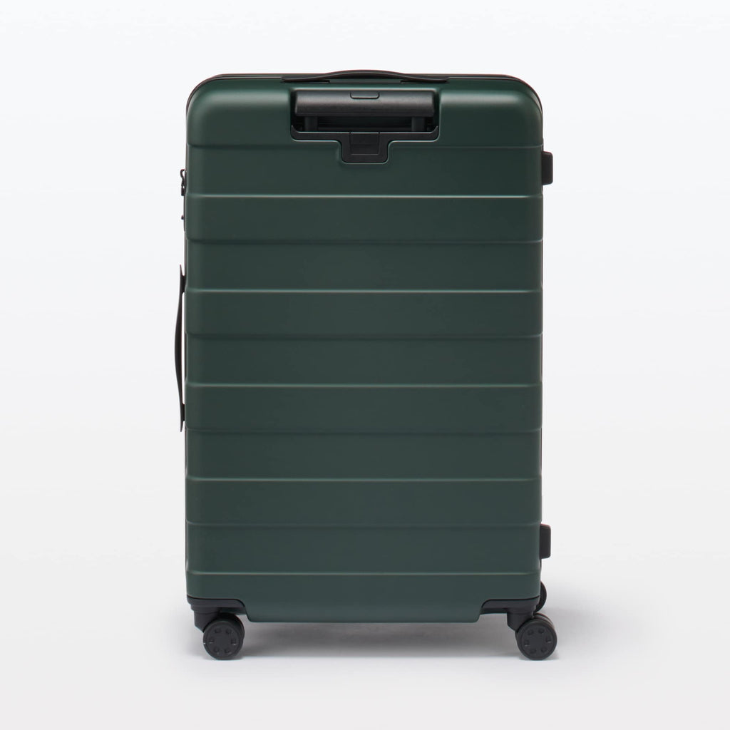 Adjustable Handle Hard Shell Suitcase 75L - Khaki Green | Check-In