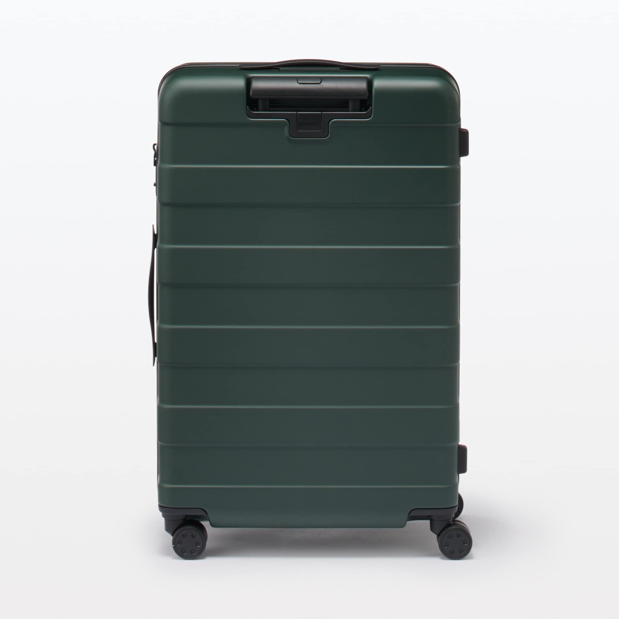 Adjustable Handle Hard Shell Suitcase 75L - Khaki Green | Check-In