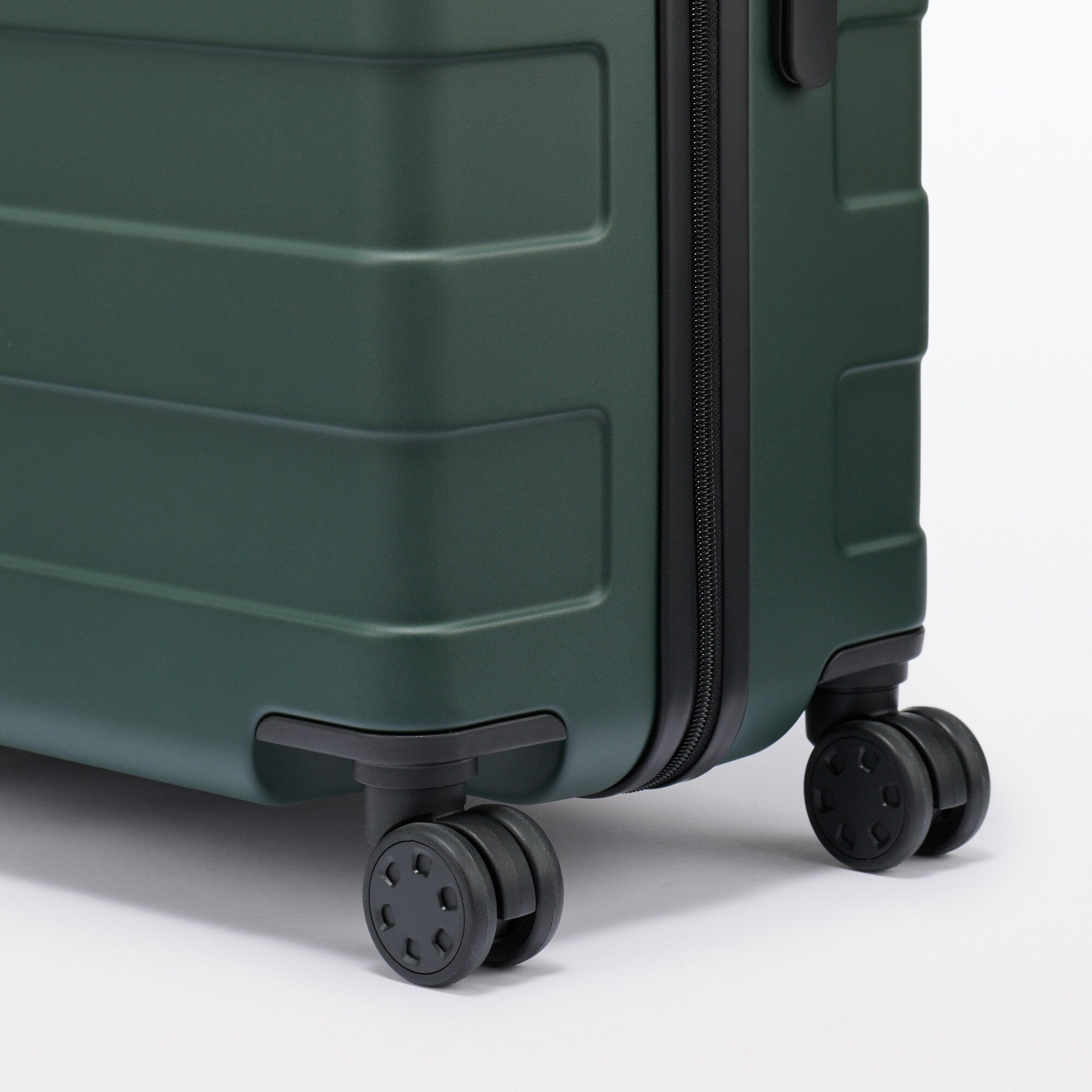 Adjustable Handle Hard Shell Suitcase 75L - Khaki Green | Check-In