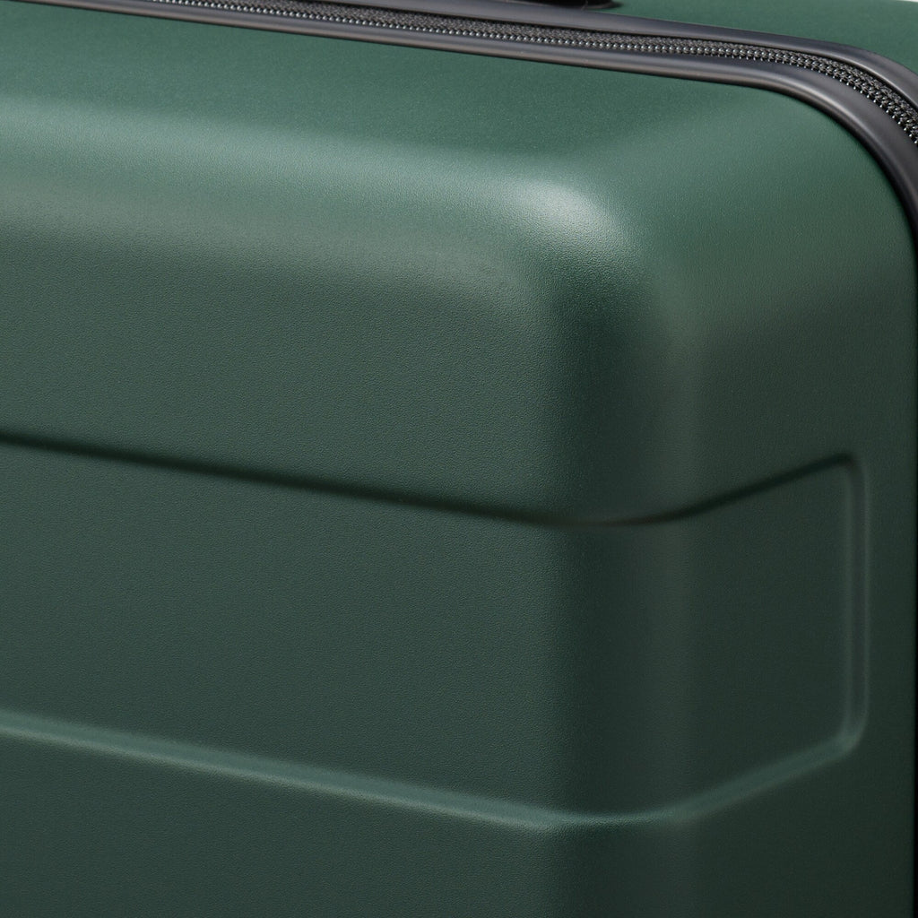 Adjustable Handle Hard Shell Suitcase 75L - Khaki Green | Check-In