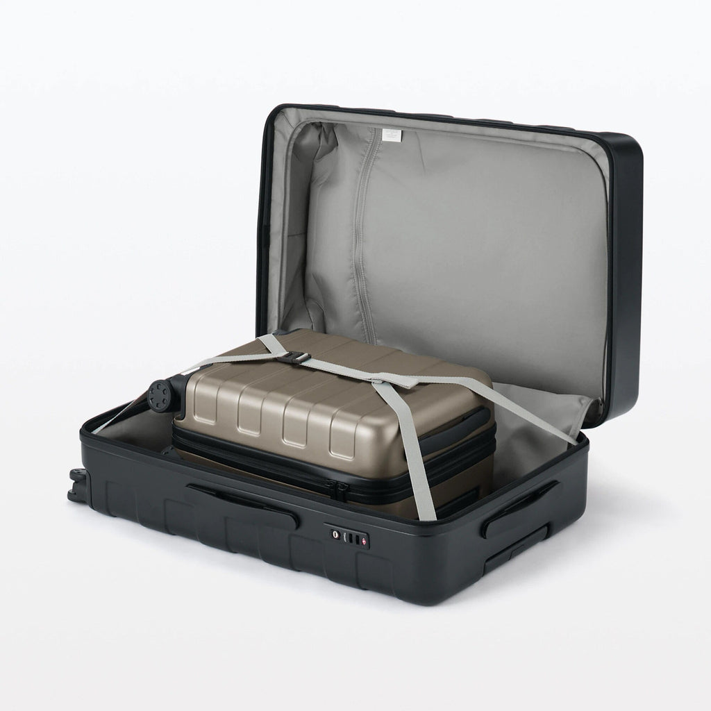 Adjustable Handle Hard Shell Suitcase 75L - Khaki Green | Check-In