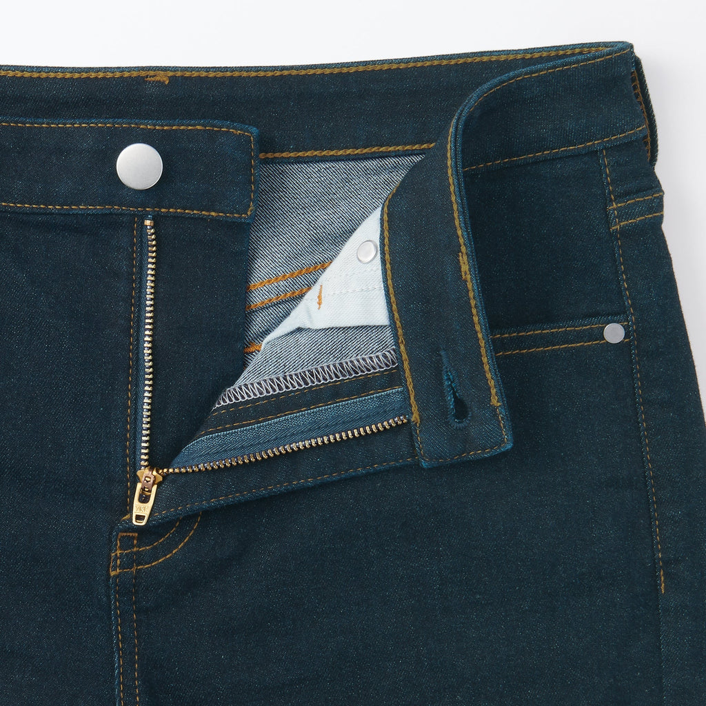 Women's Super Stretchy Denim Shorts Dark Navy