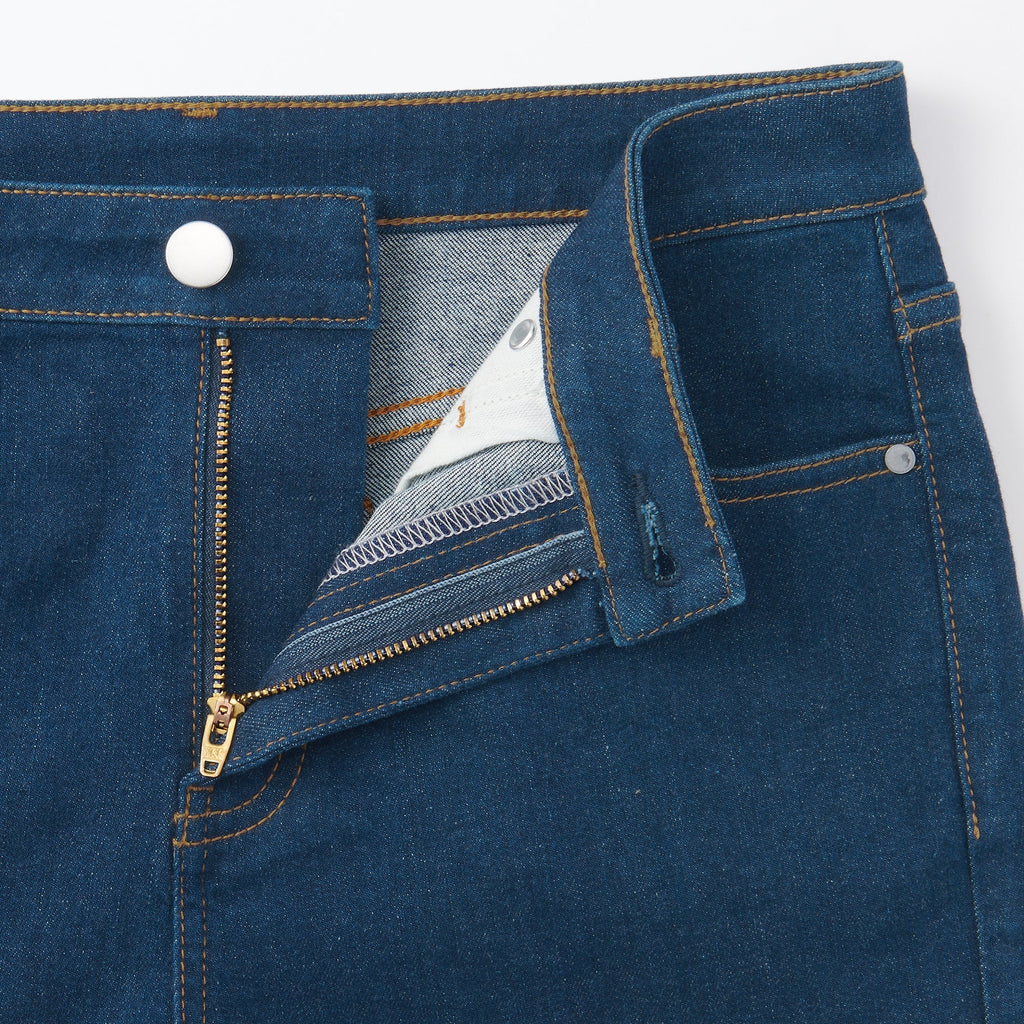 Women's Super Stretchy Denim Shorts Blue