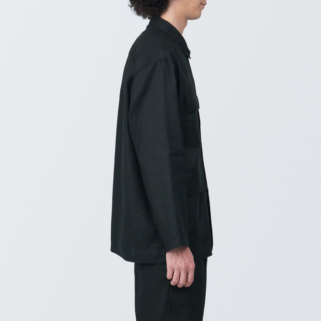 Men's Hemp Blend Shirt Jacket