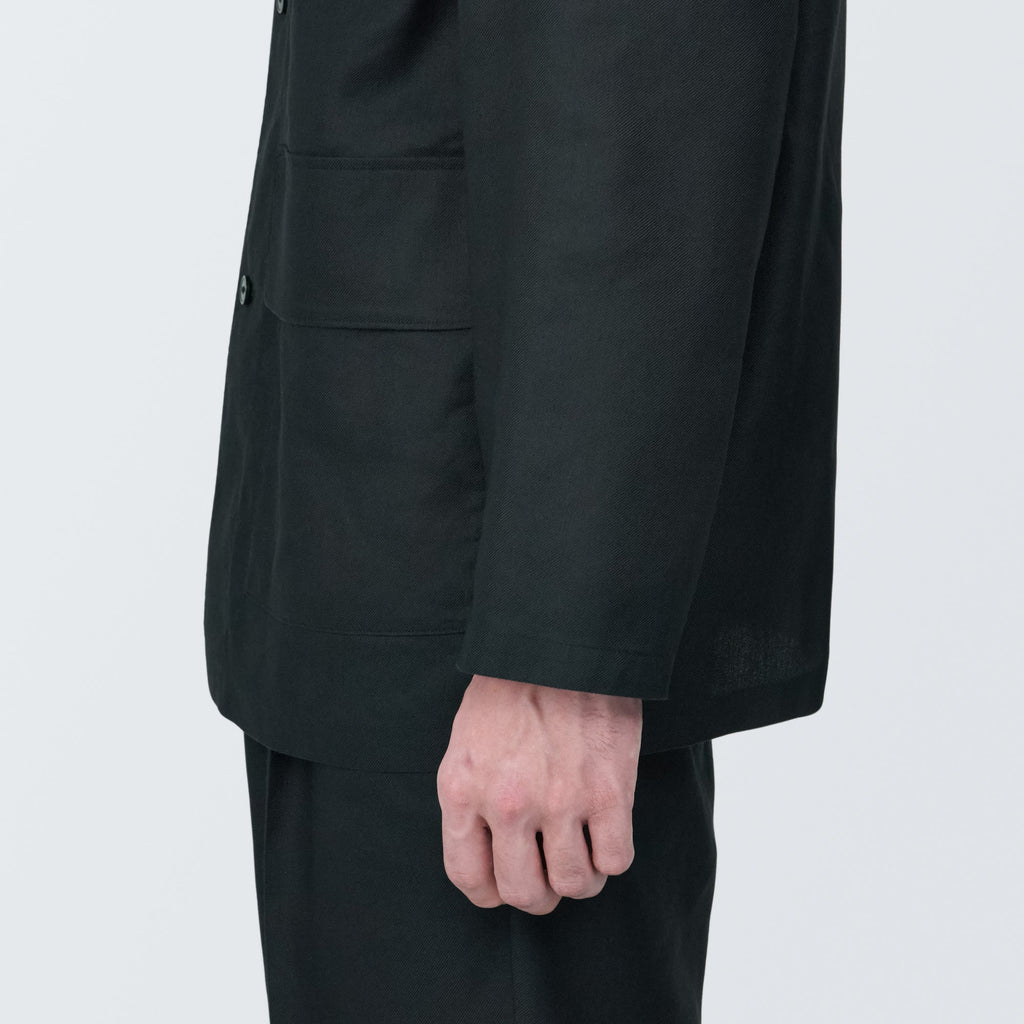 Men's Hemp Blend Shirt Jacket