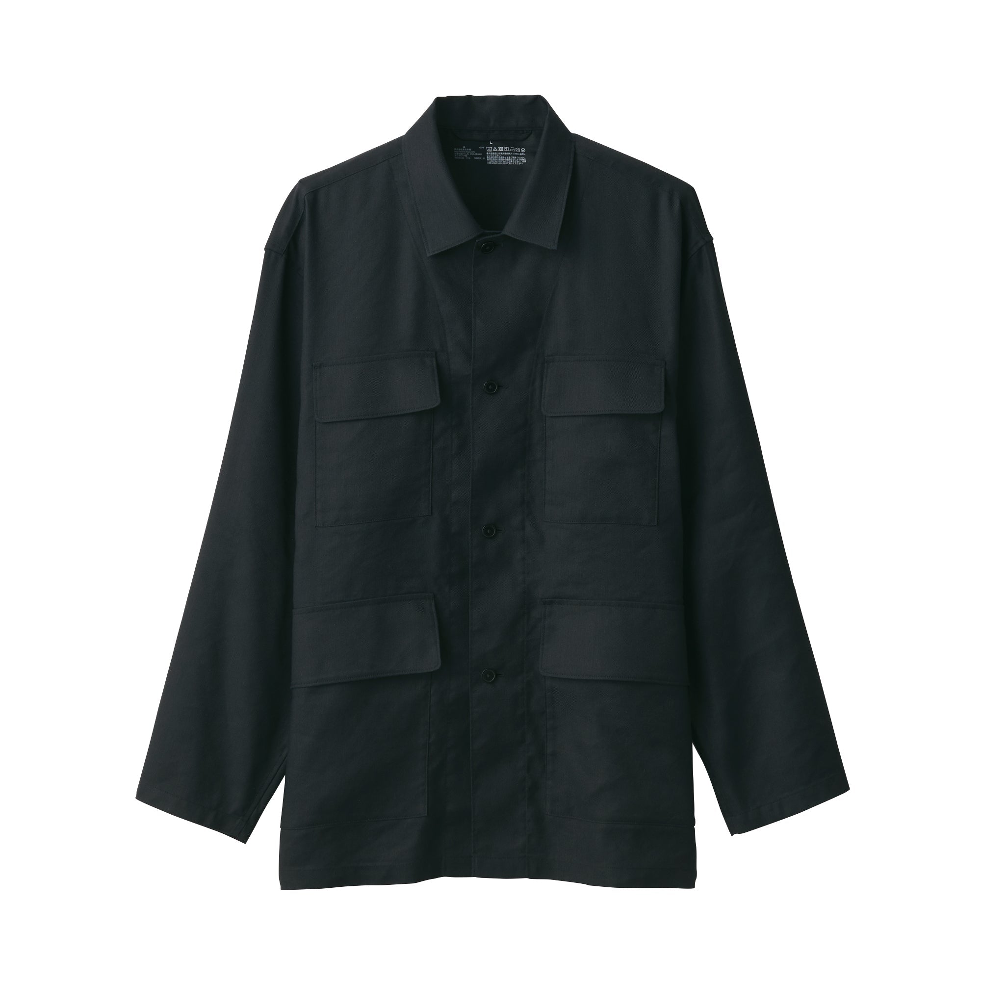 Men's Hemp Blend Shirt Jacket