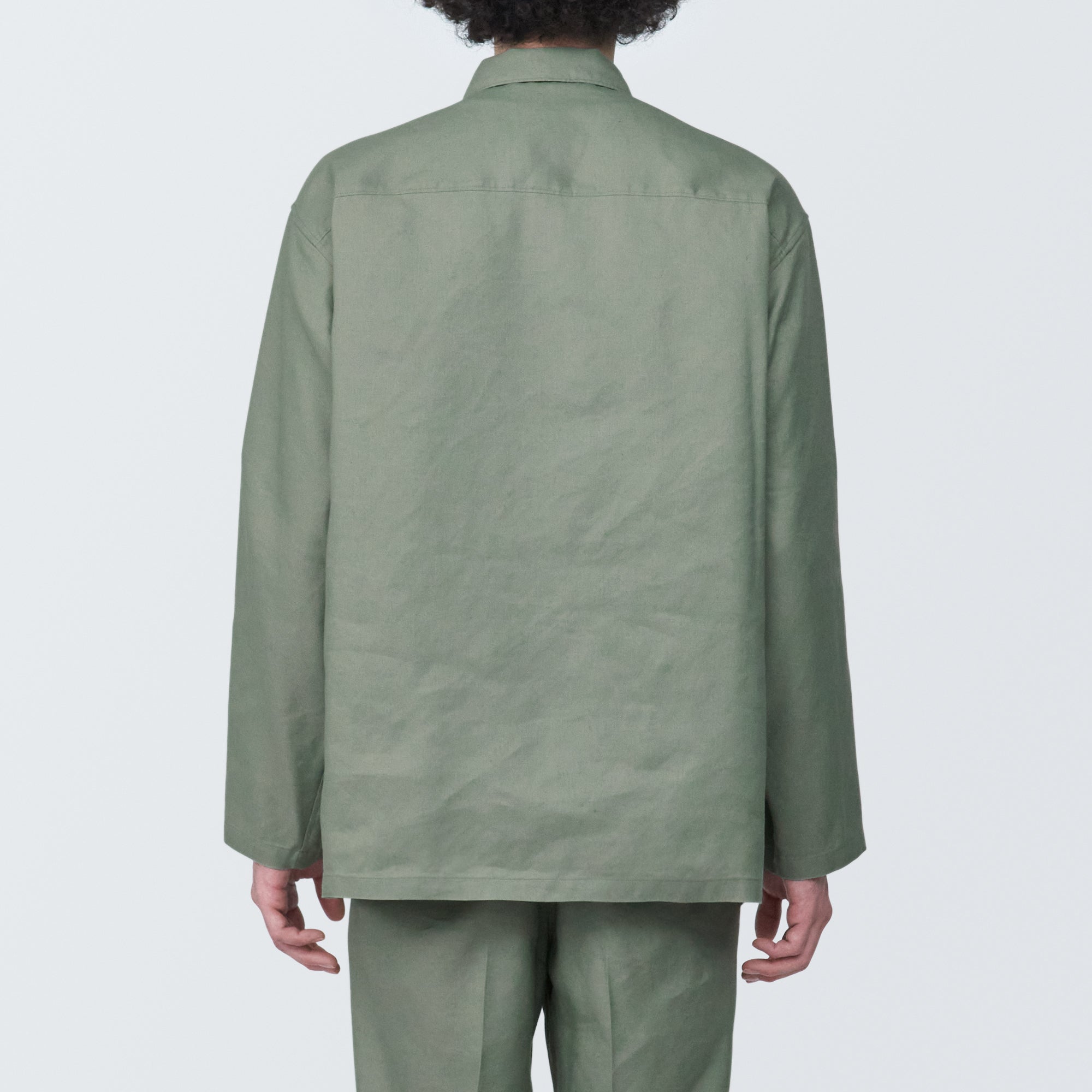 Men's Hemp Blend Shirt Jacket