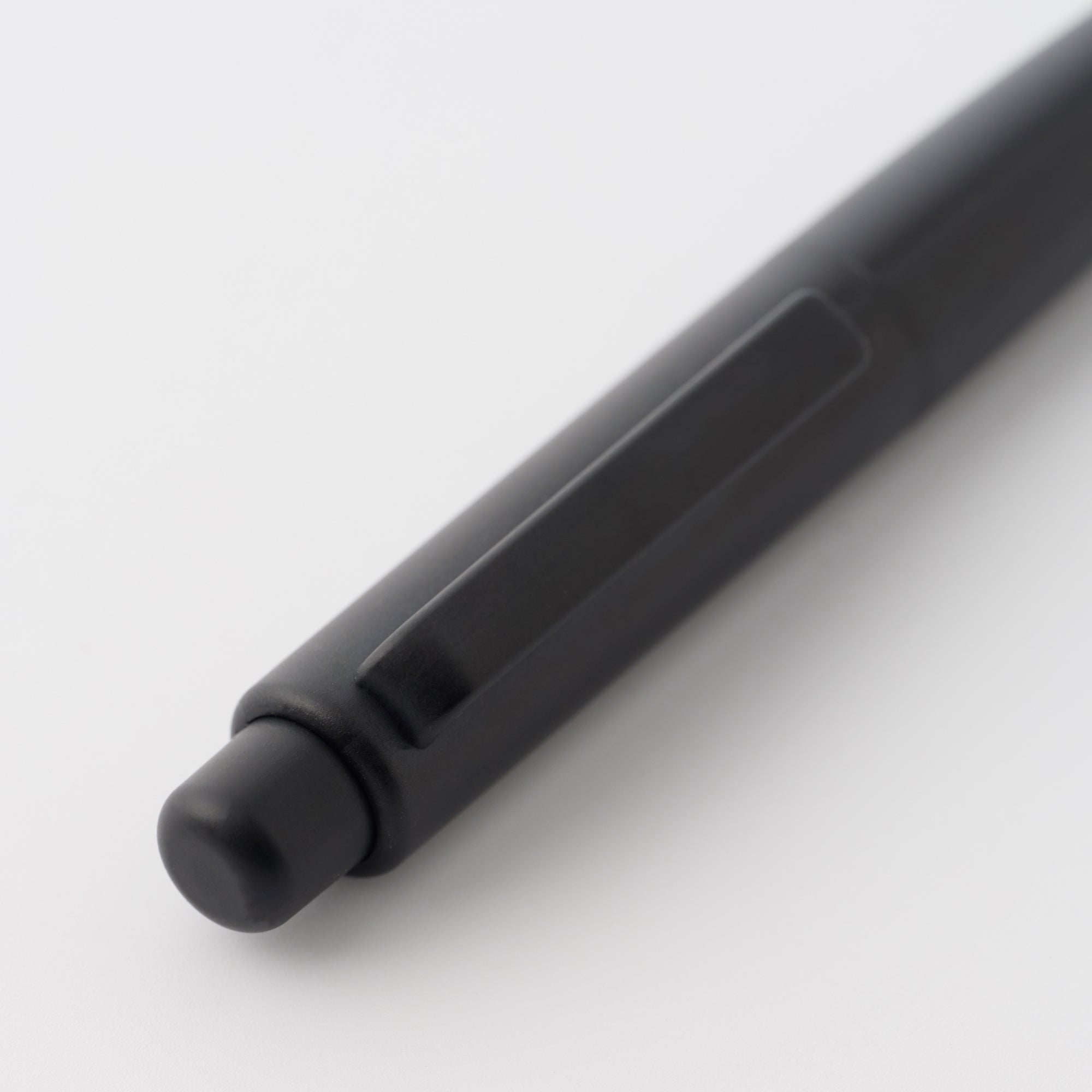 Compact Gel Ink Ballpoint Pen Knock Type 0.5 mm - Black