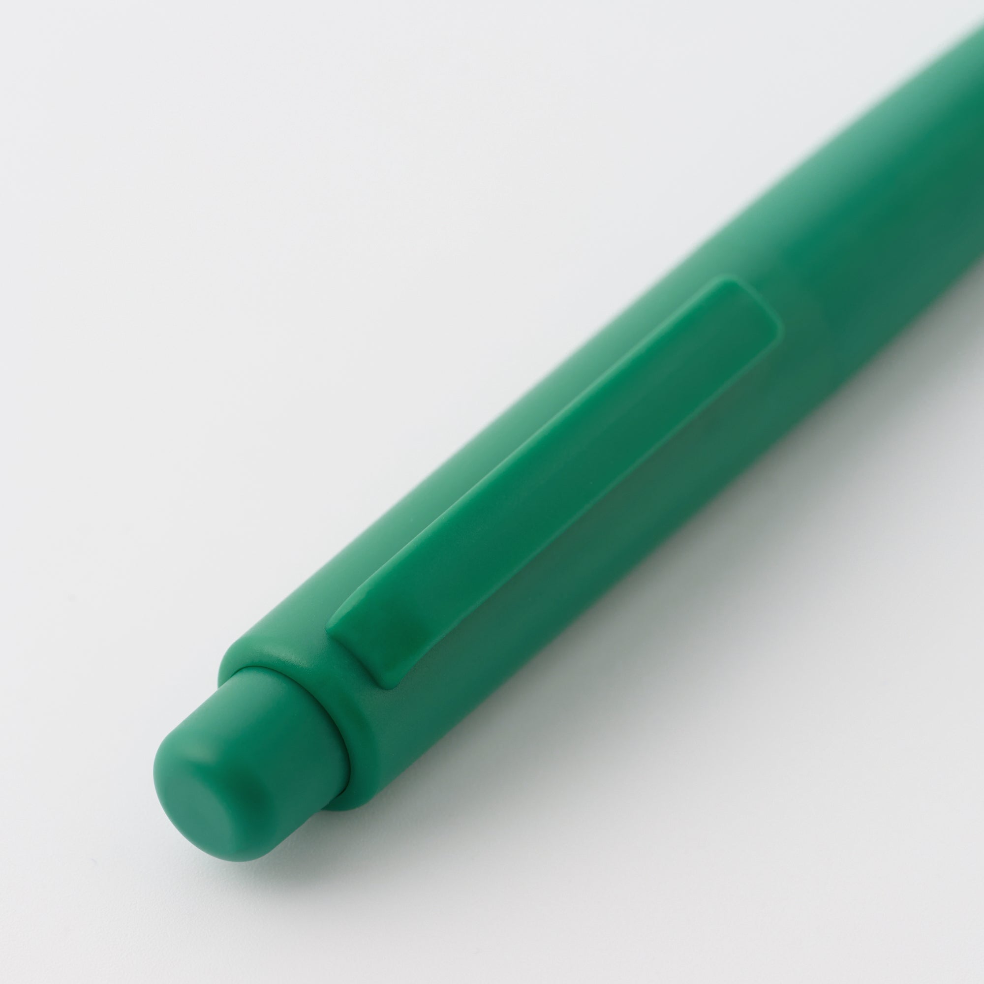 Compact Gel Ink Ballpoint Pen Knock Type 0.5 mm - Green