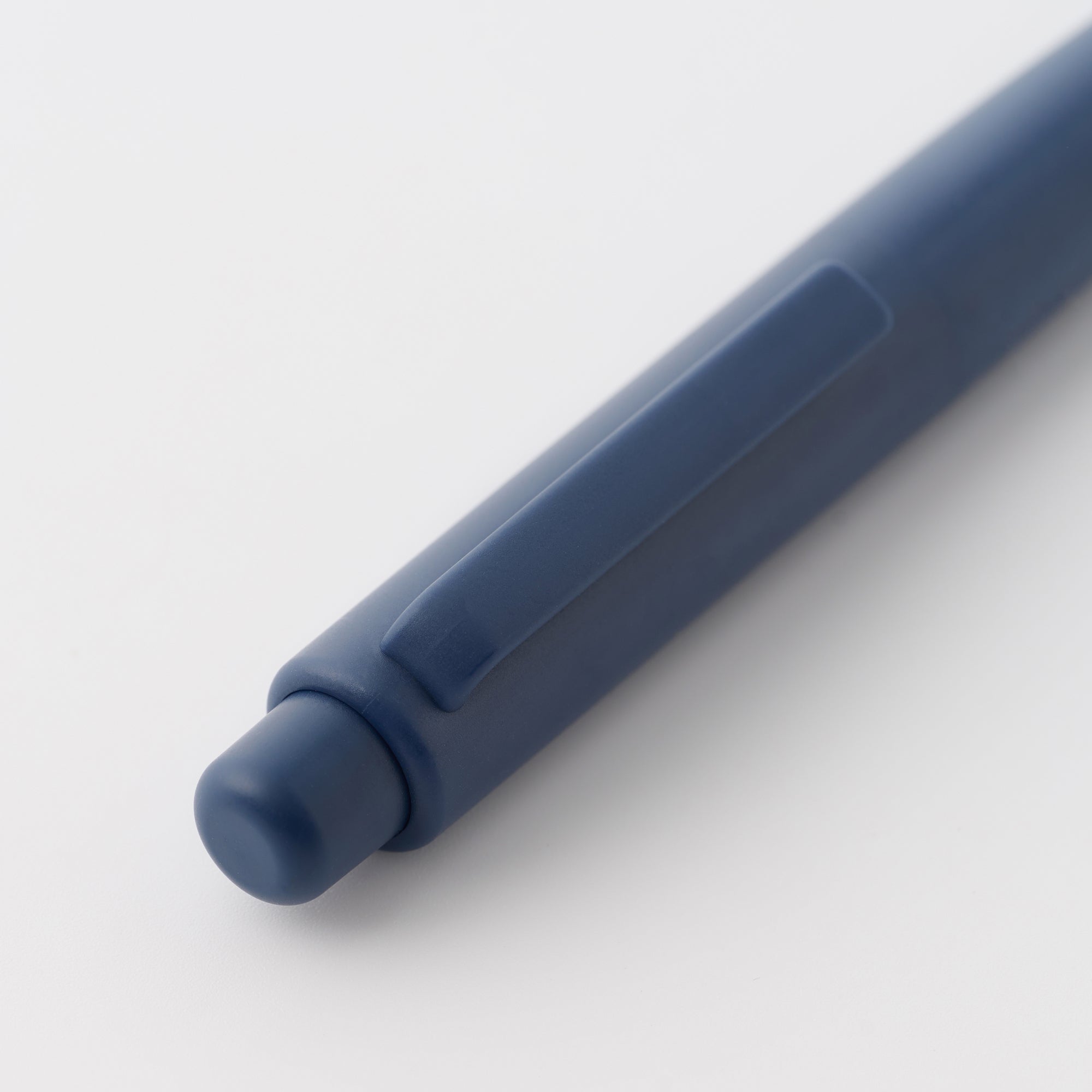 Compact Gel Ink Ballpoint Pen Knock Type 0.5 mm - Blue Black