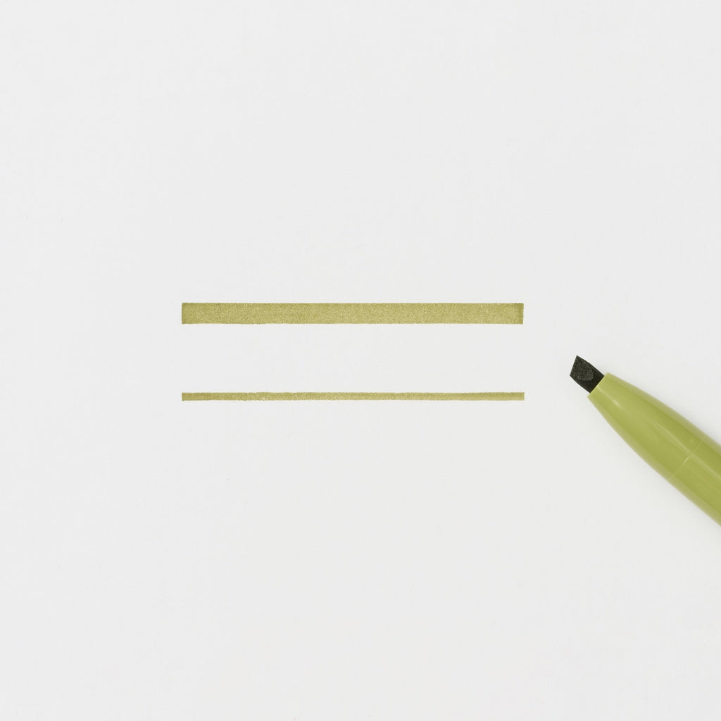 Compact Line Marker Cap Type - Olive Green