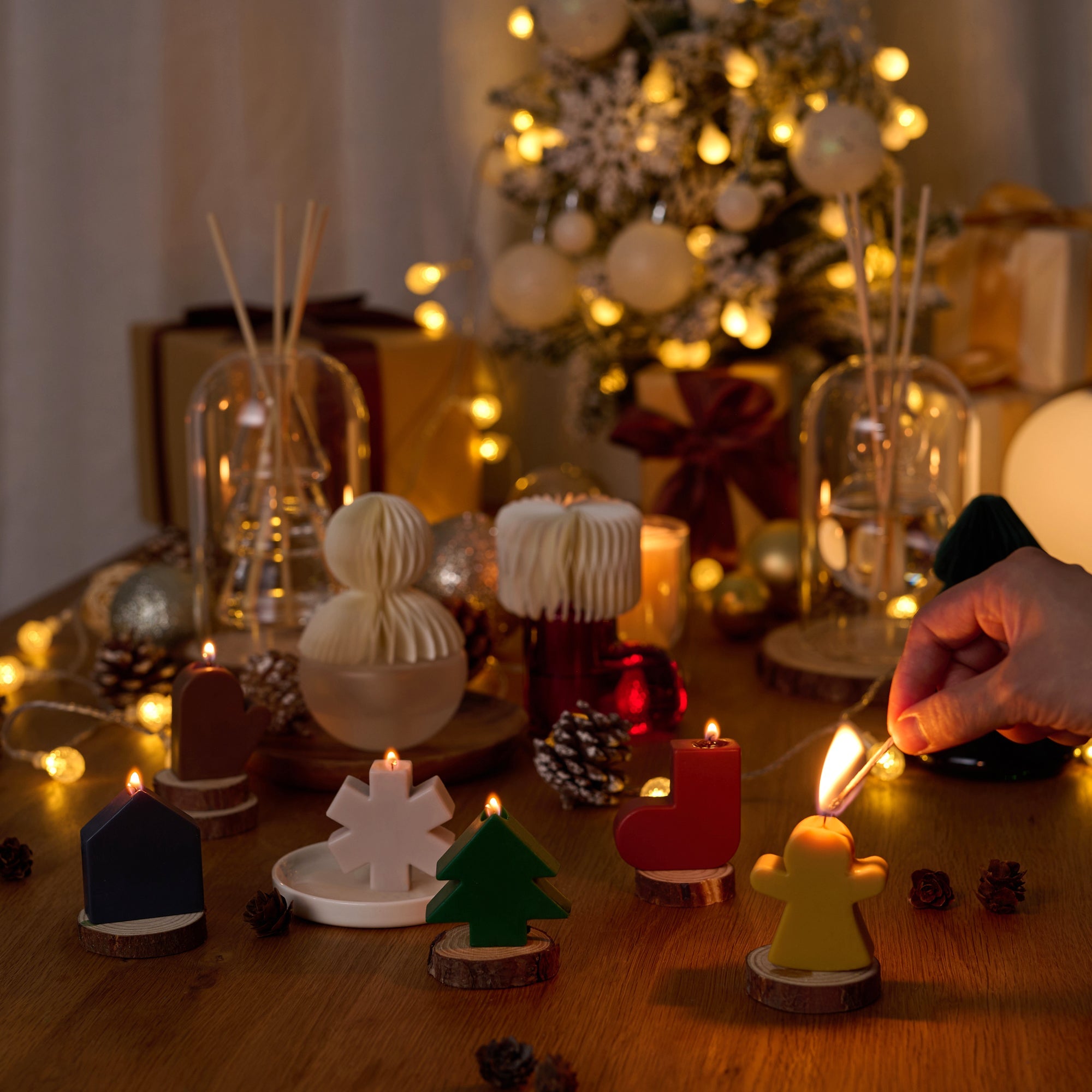 Fragrance Candle Set - Christmas