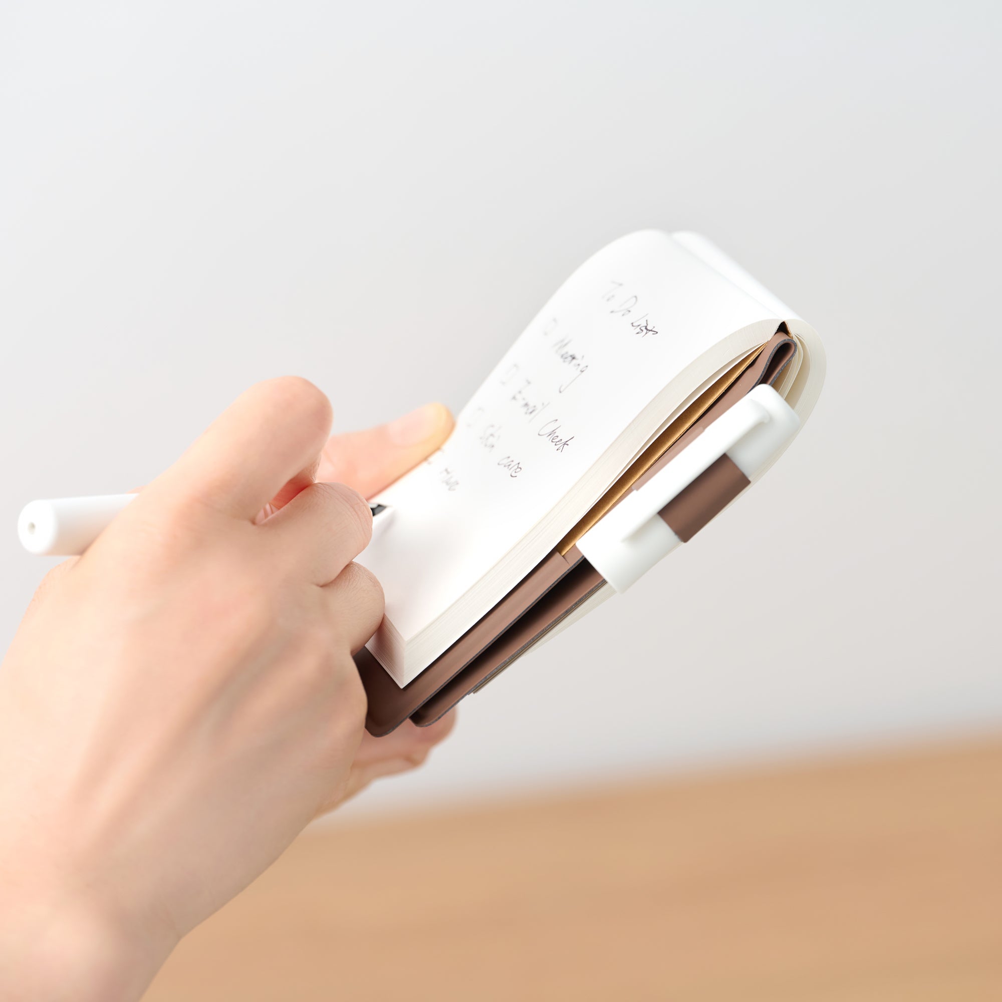 Compact Notebook A7 - Brown