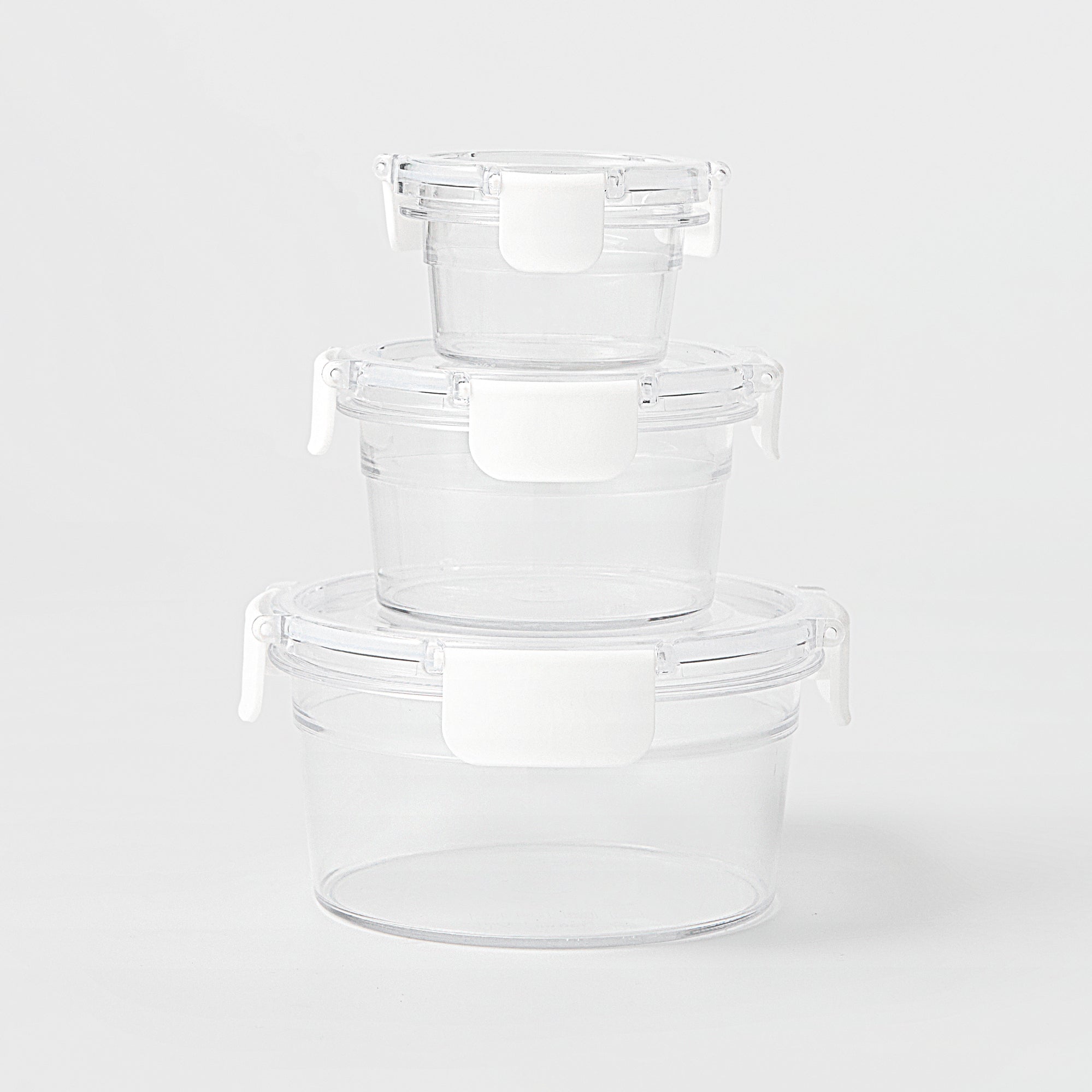 Clear Storage Container - Round 11 fl oz