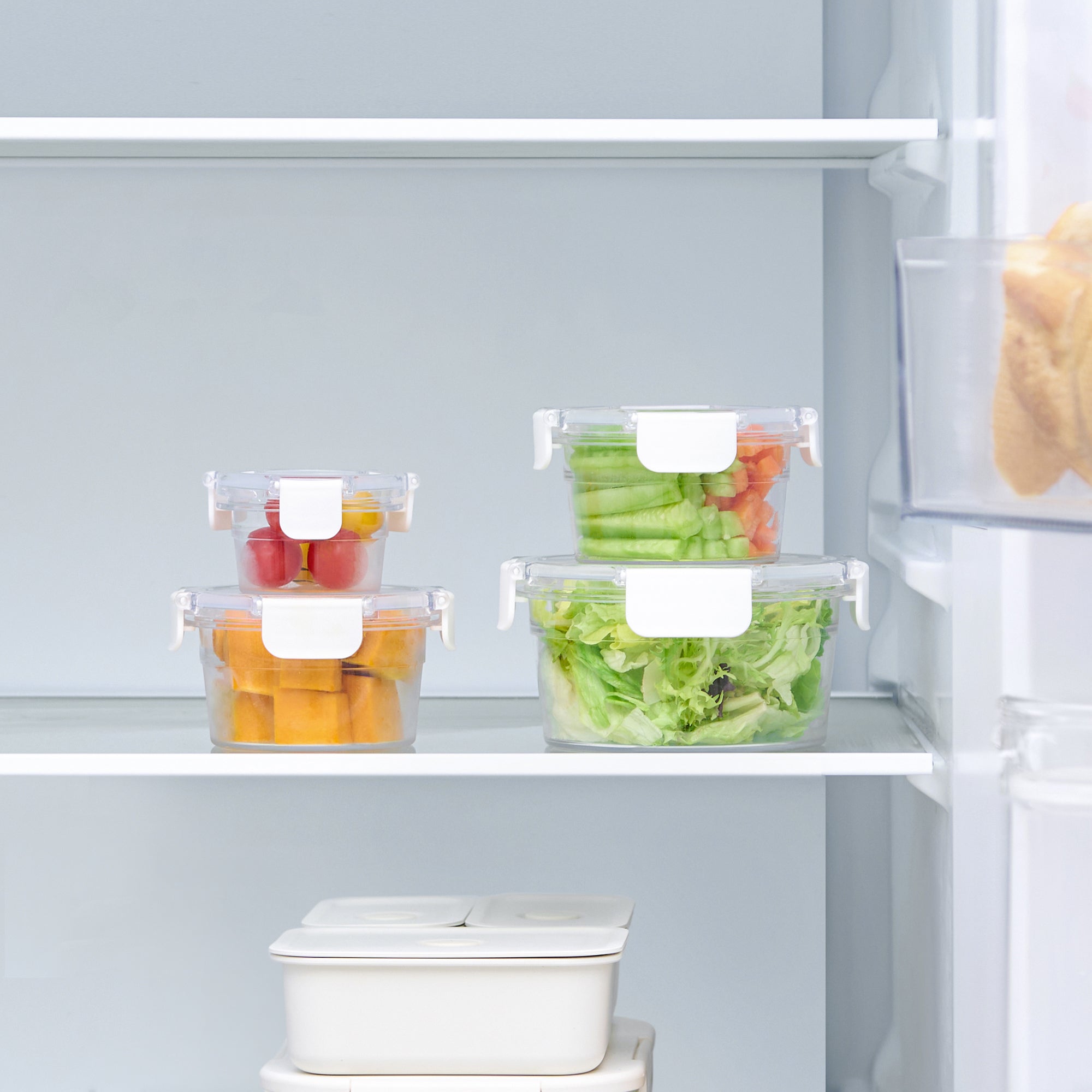 Clear Storage Container - Round 11 fl oz